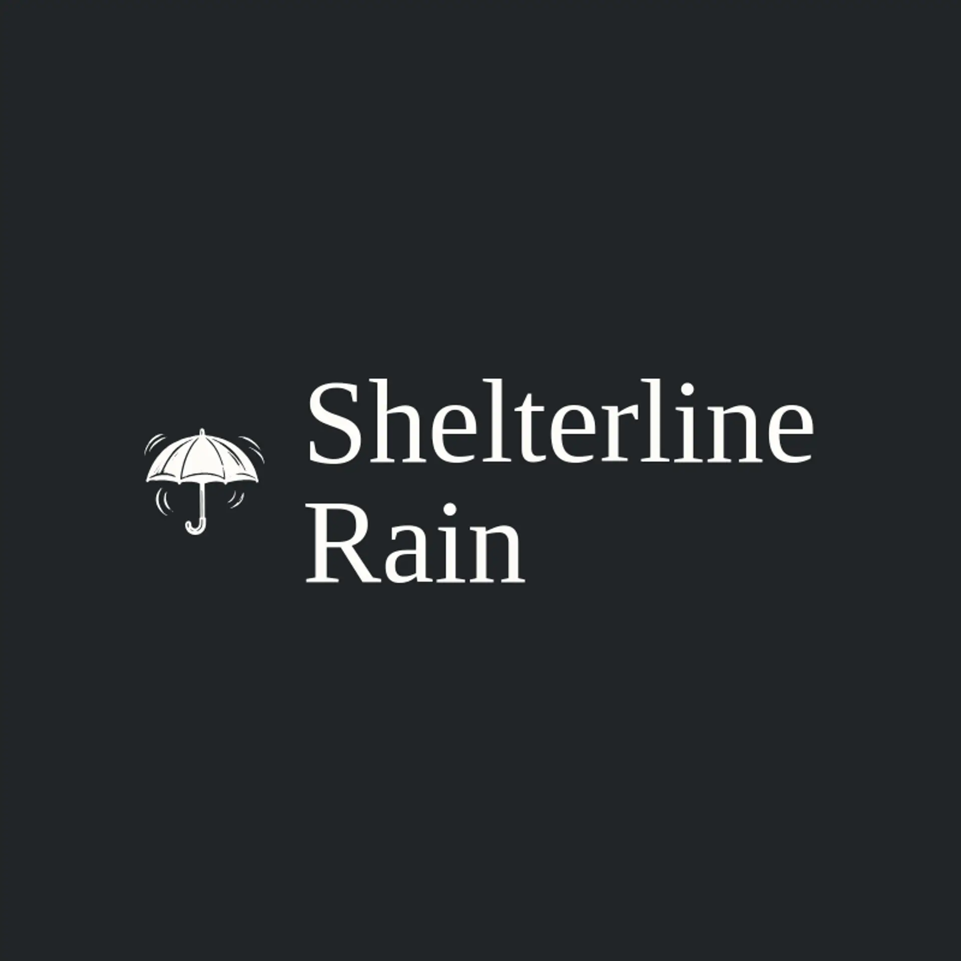 Shelterline Rain logo for rain