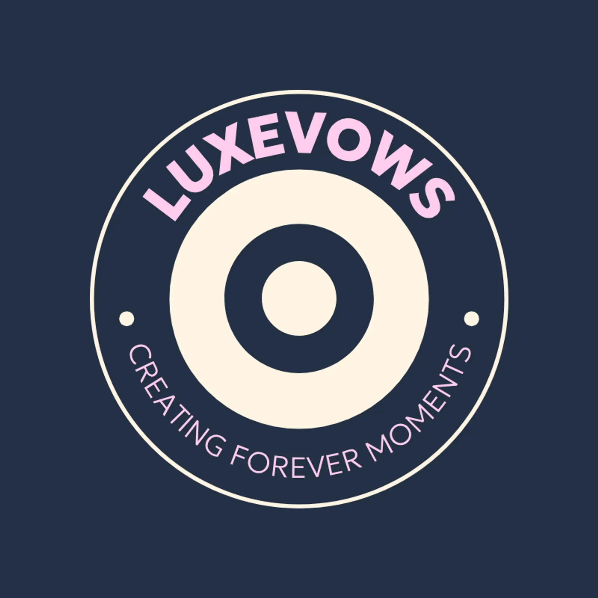 Forever Vows logo for wedding