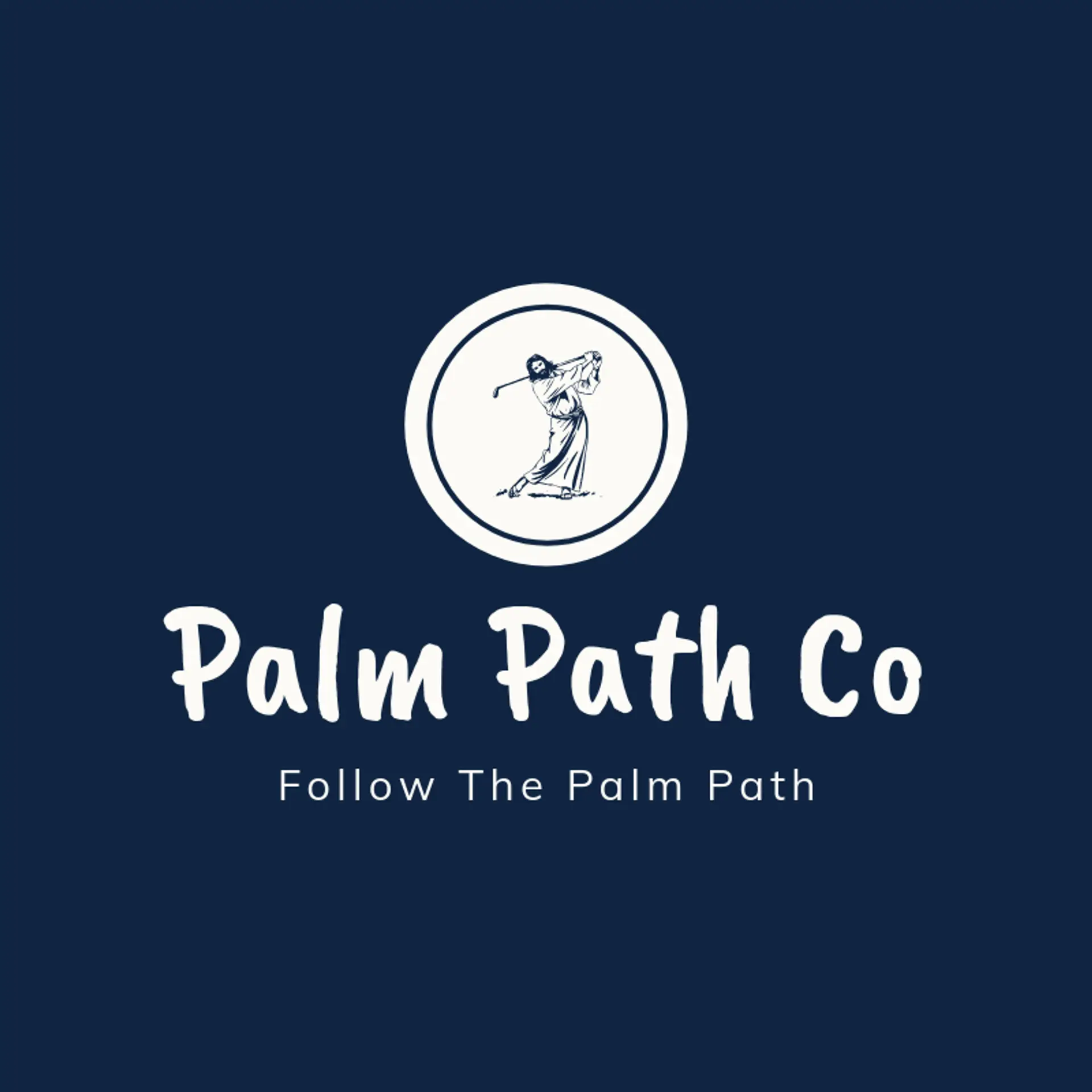 Palm Path Co logo for sandals