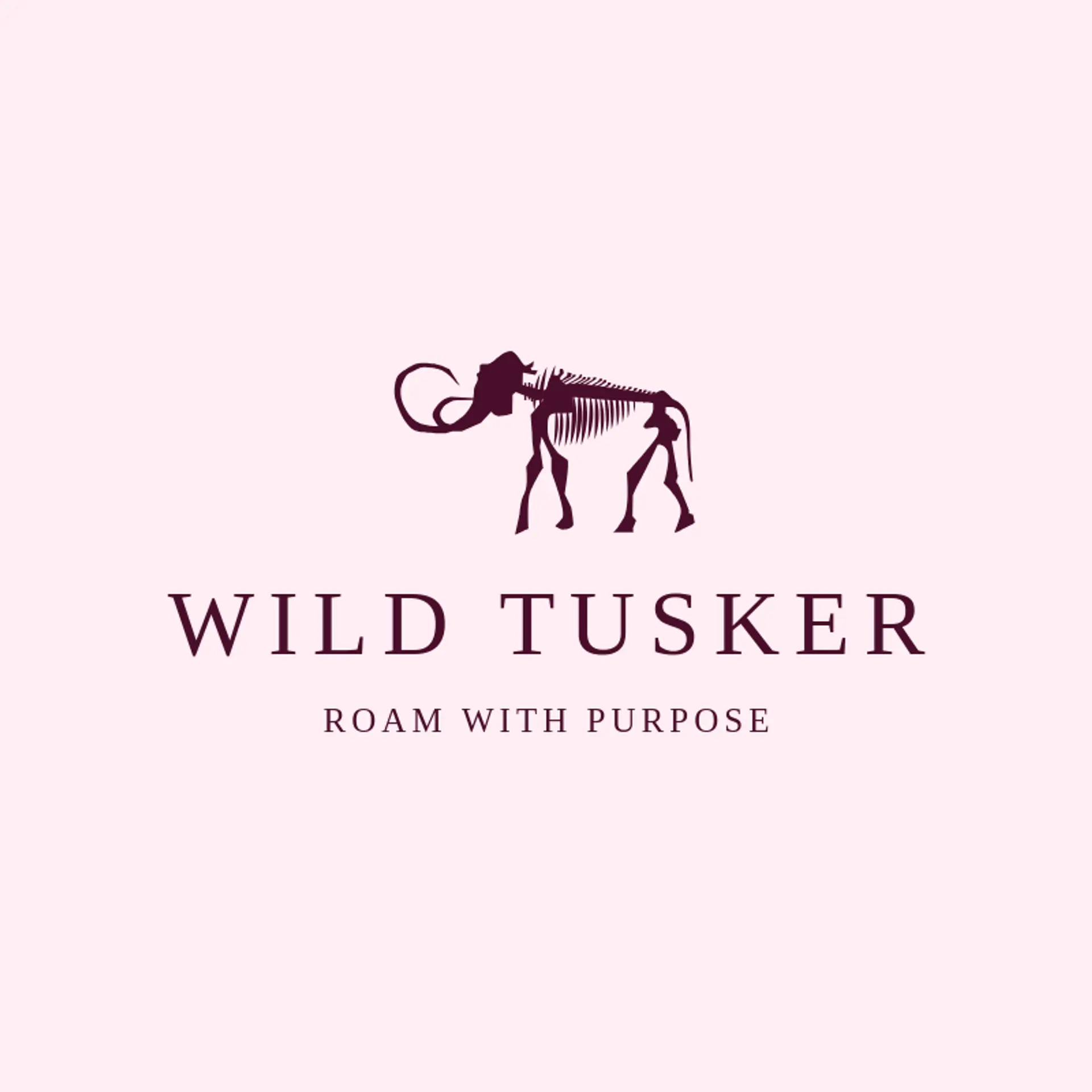 Wild Tusker logo for mammoth