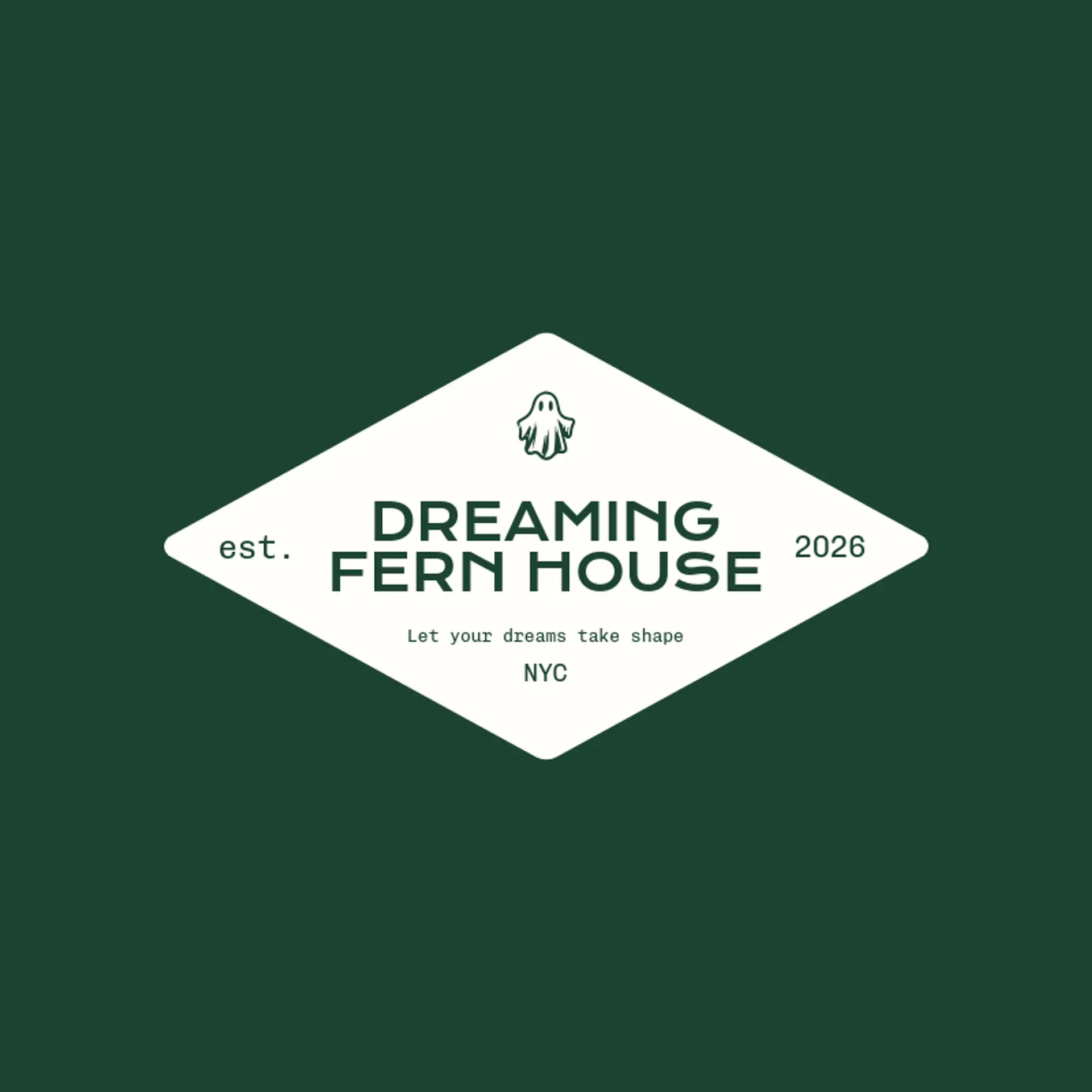 Dreaming Fern House logo for spirit