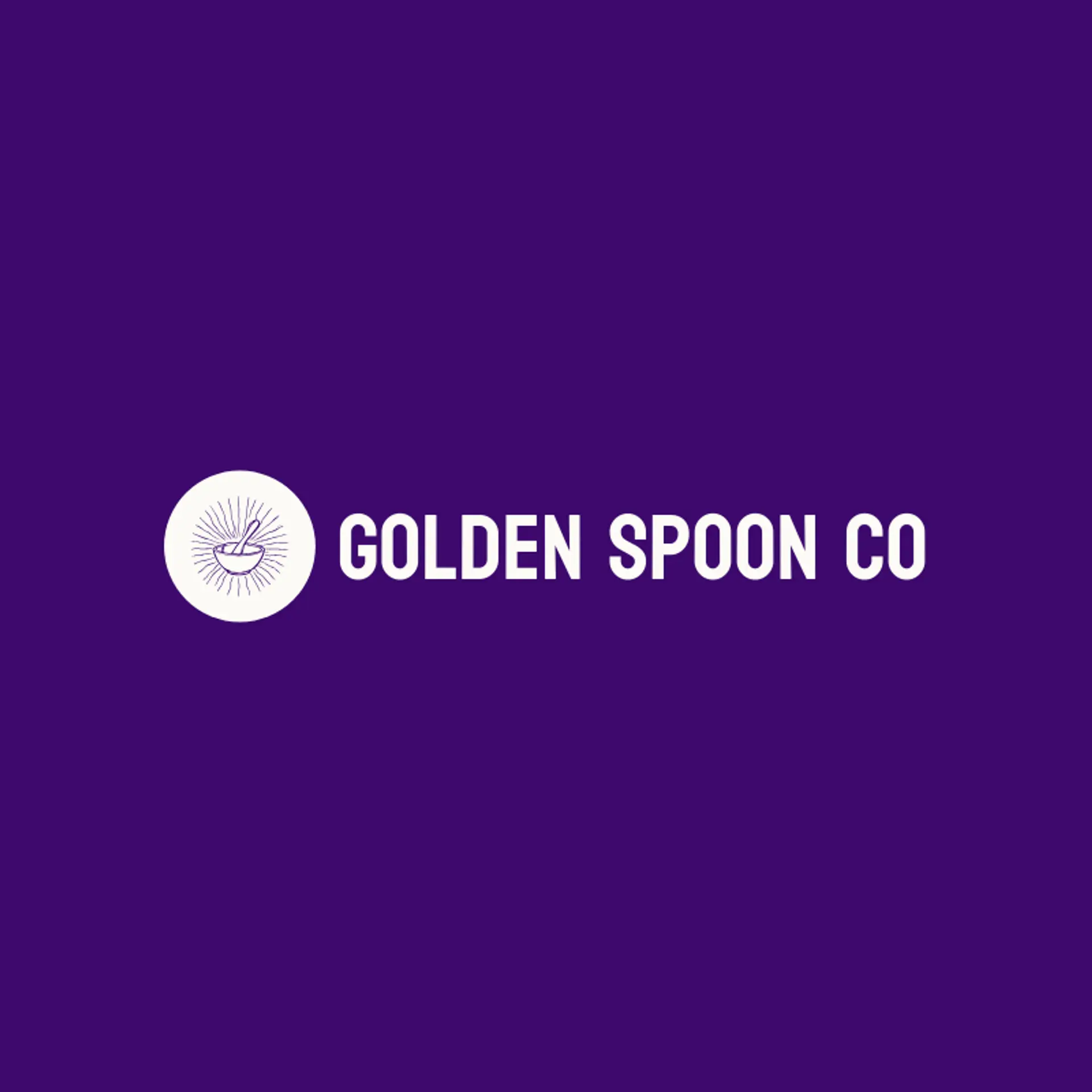 Golden Spoon Co logo for cereal