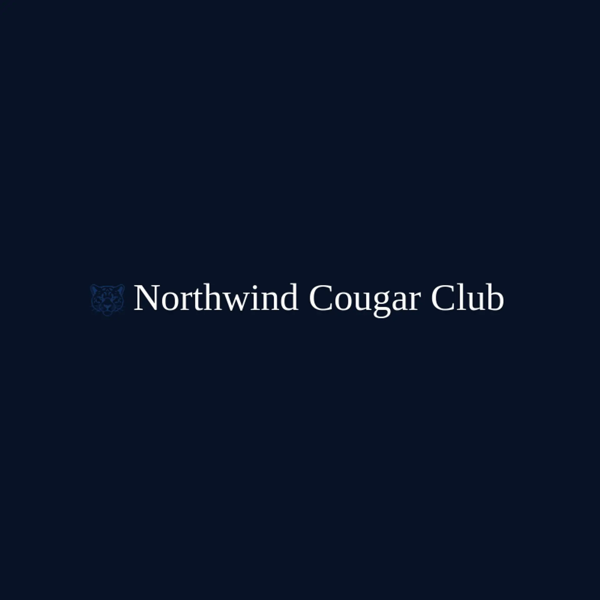 Northwind Cougar Club logo for cougar