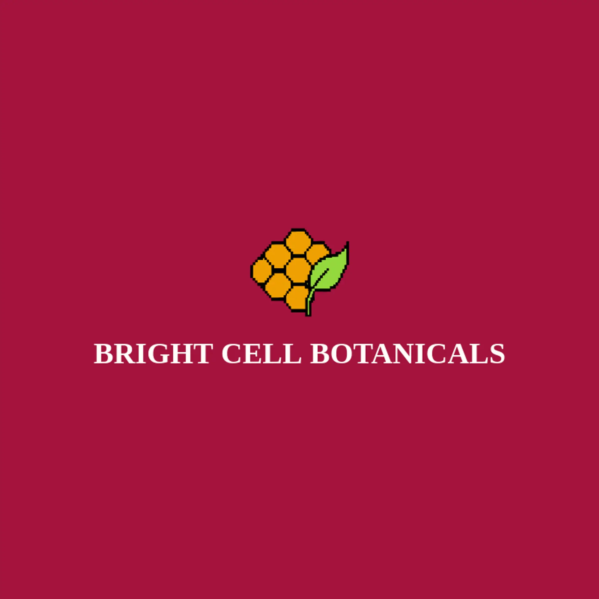 Bright Cell Botanicals logo for honeycomb