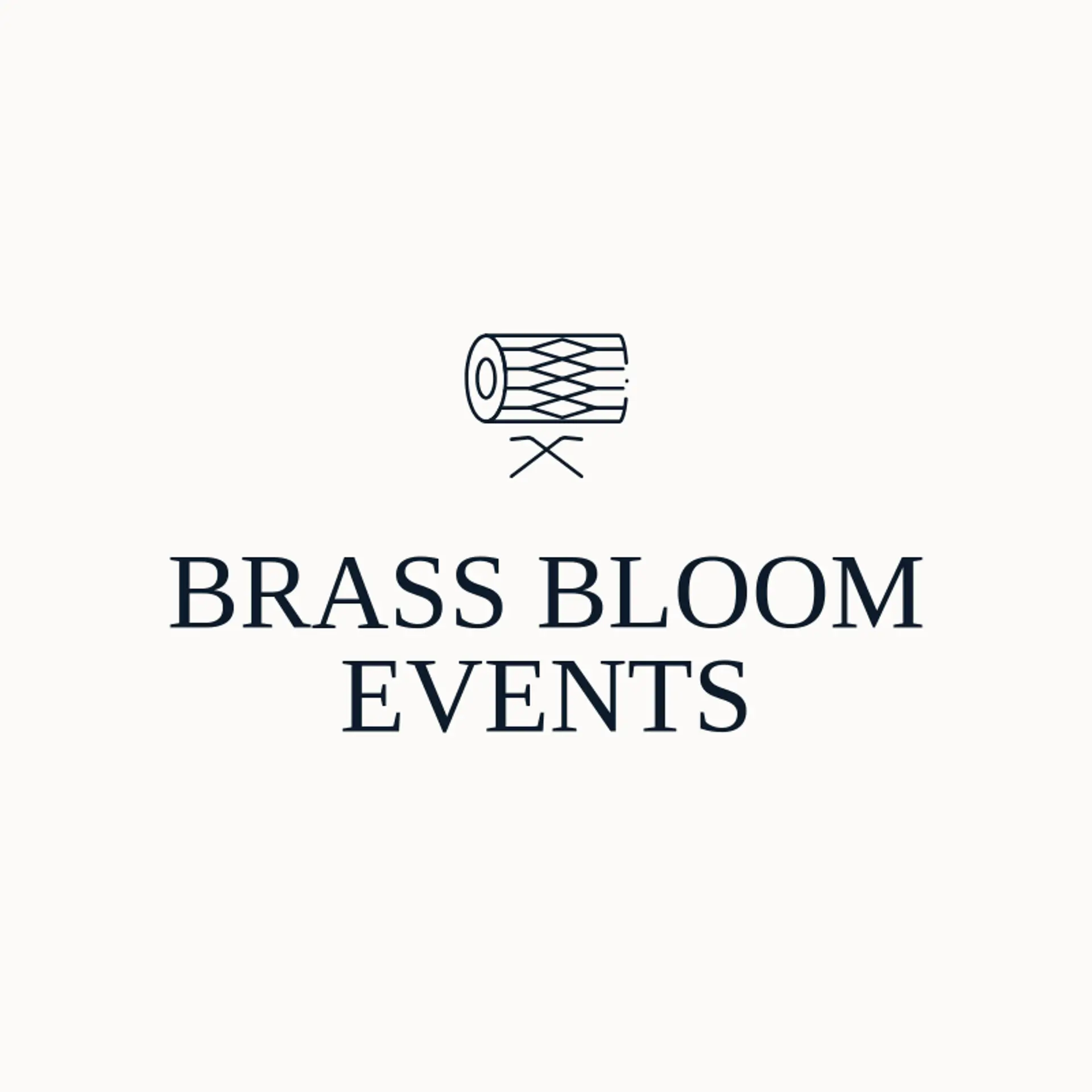 Brass Bloom Events logo for parade
