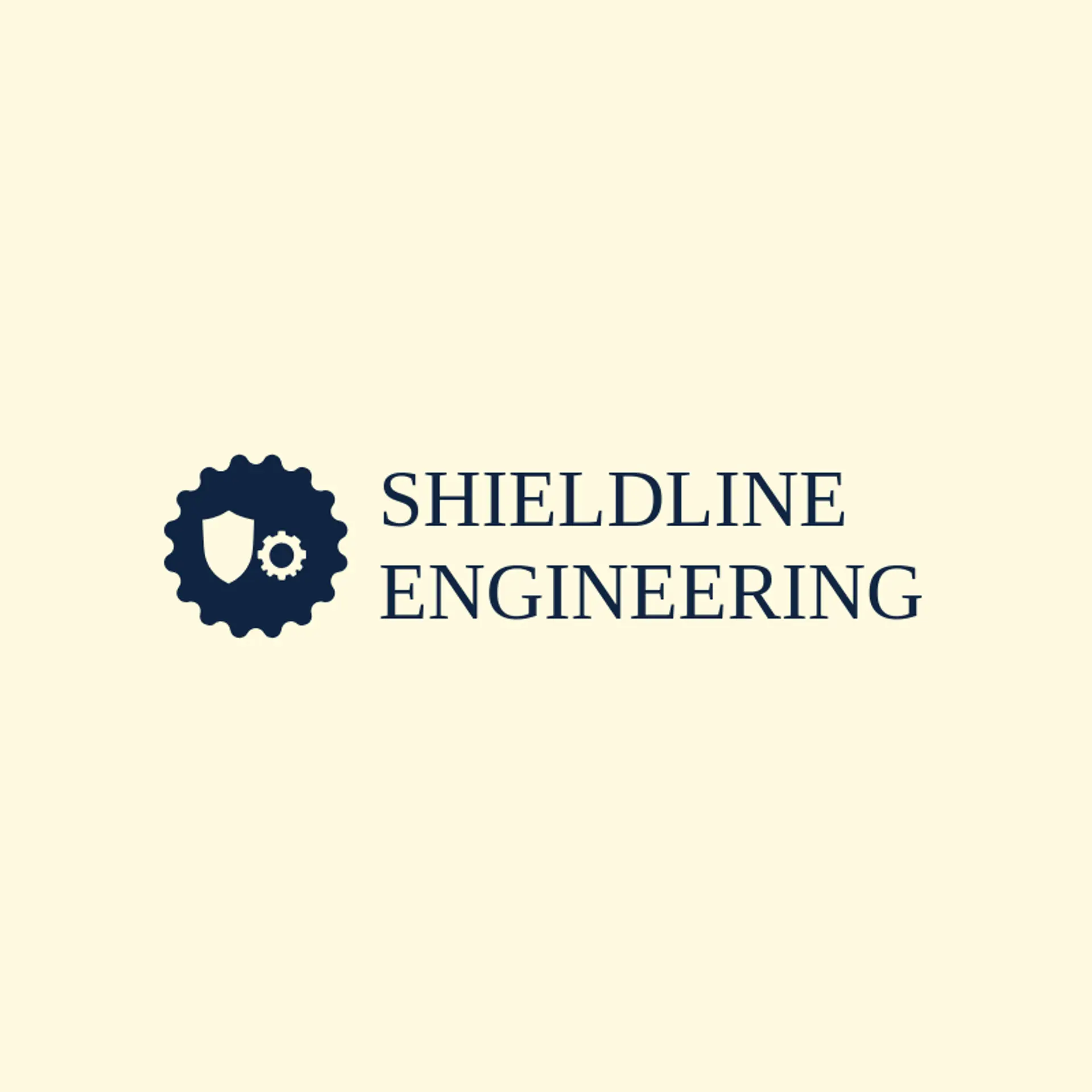 Shieldline Engineering logo for metal