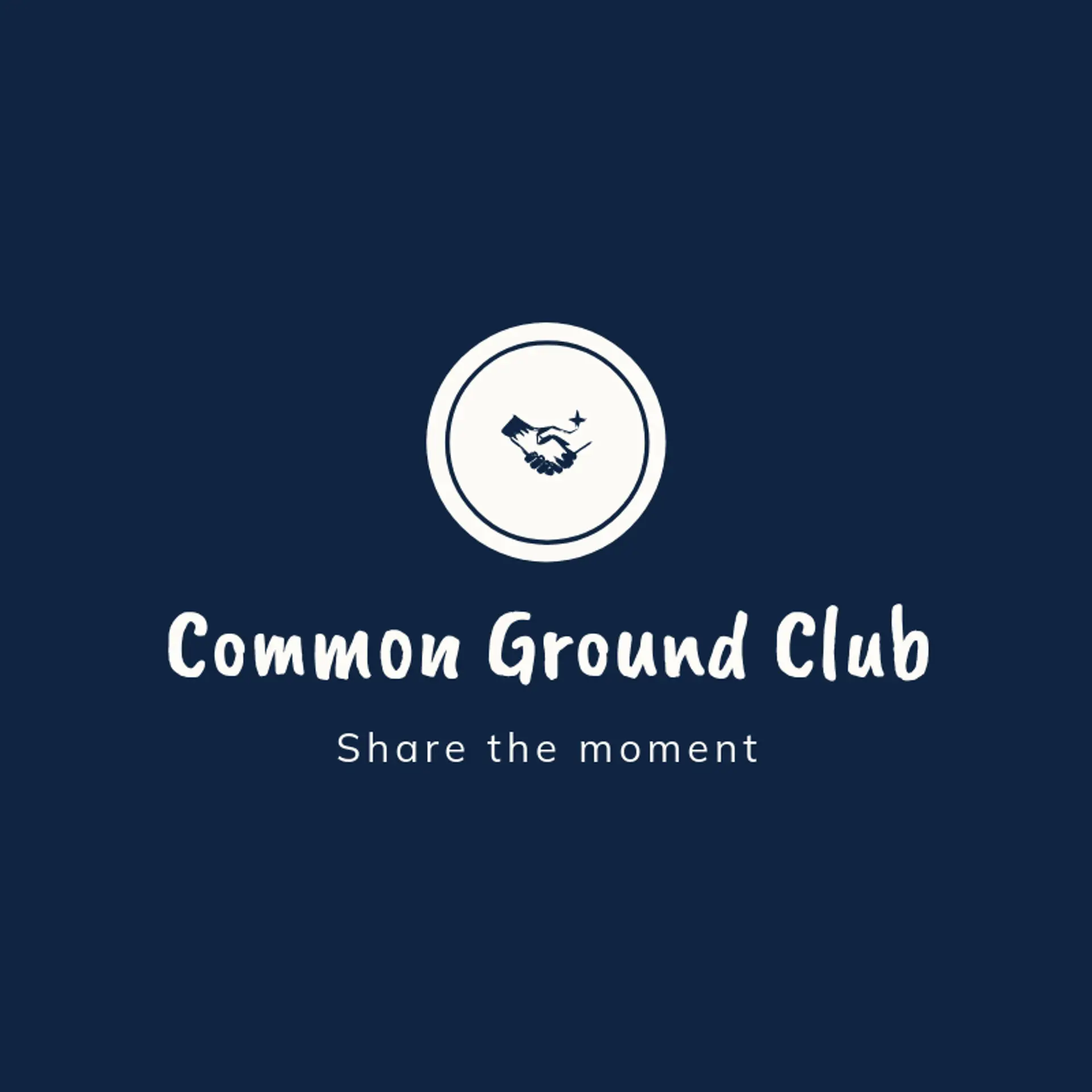 Common Ground Club logo for club
