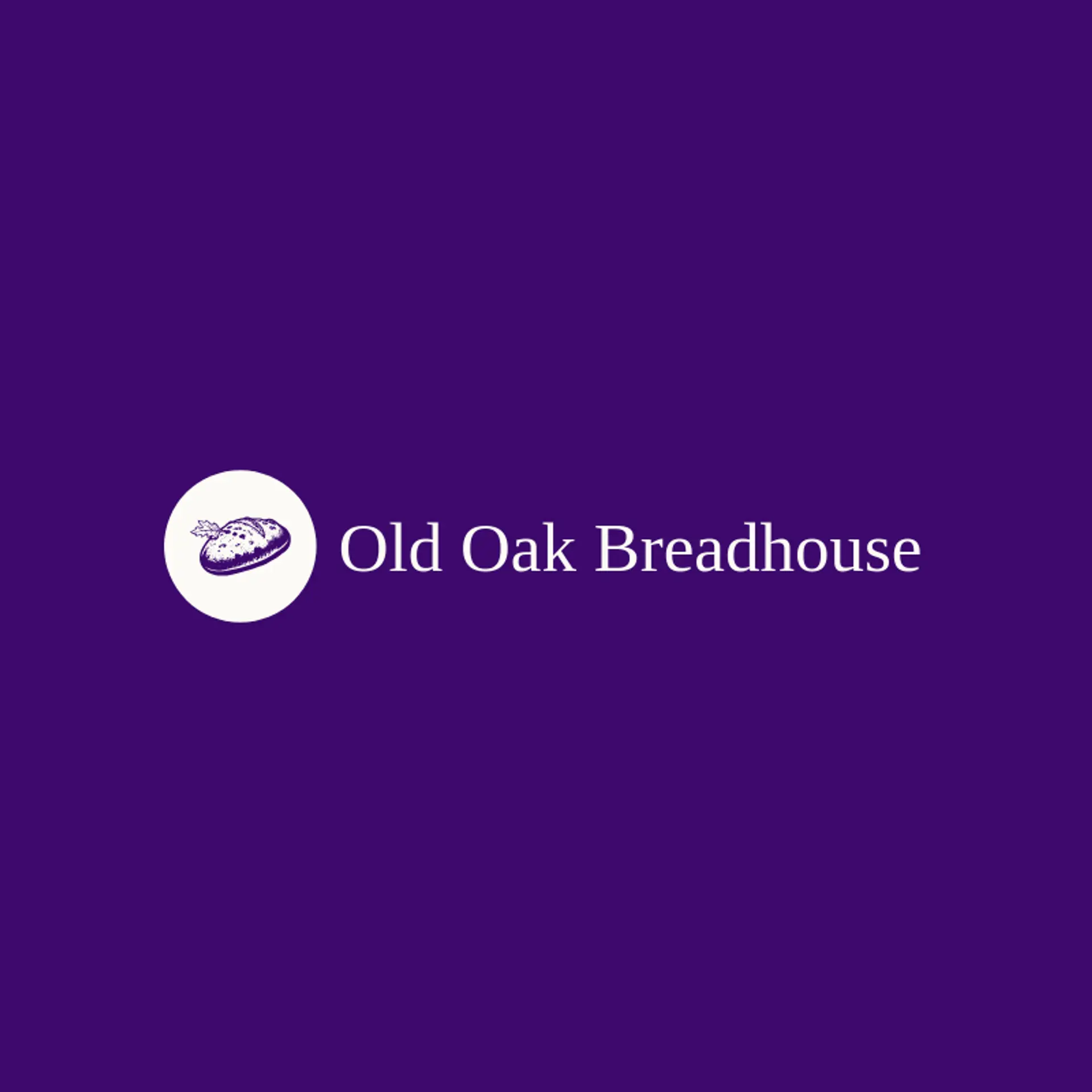 Old Oak Breadhouse logo for sourdough