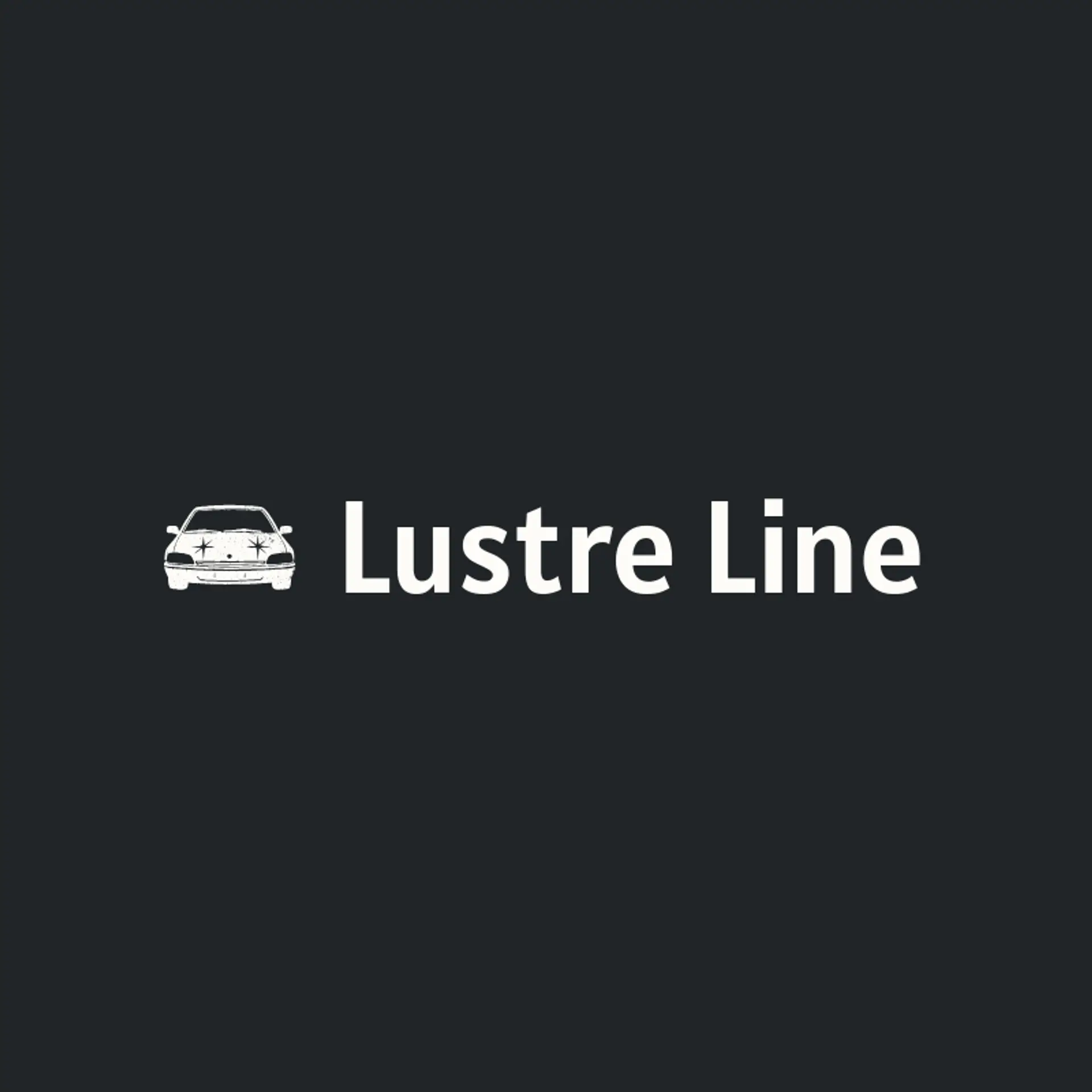 Lustre Line logo for detailing