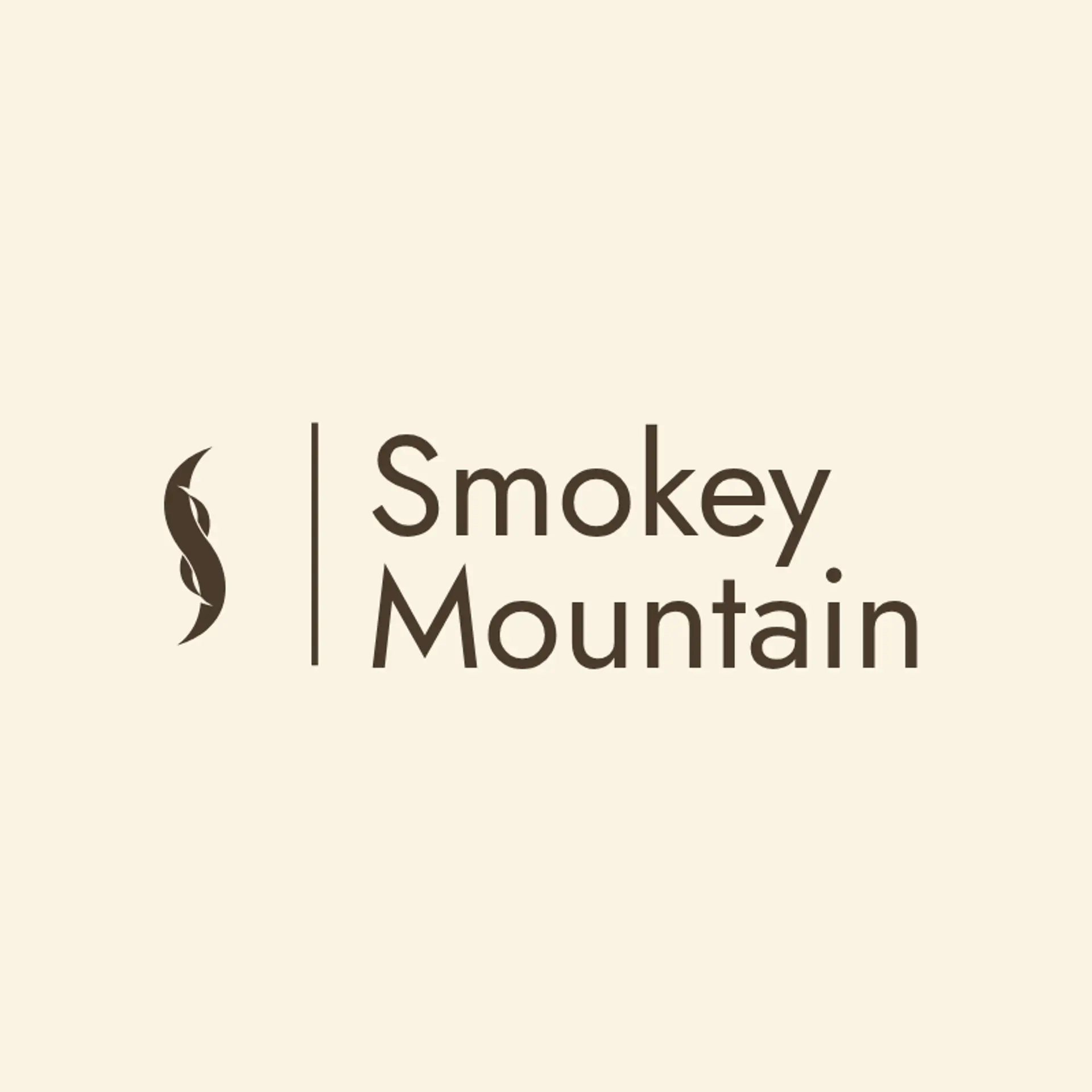 Smokey Mountain logo for bbq restaurant
