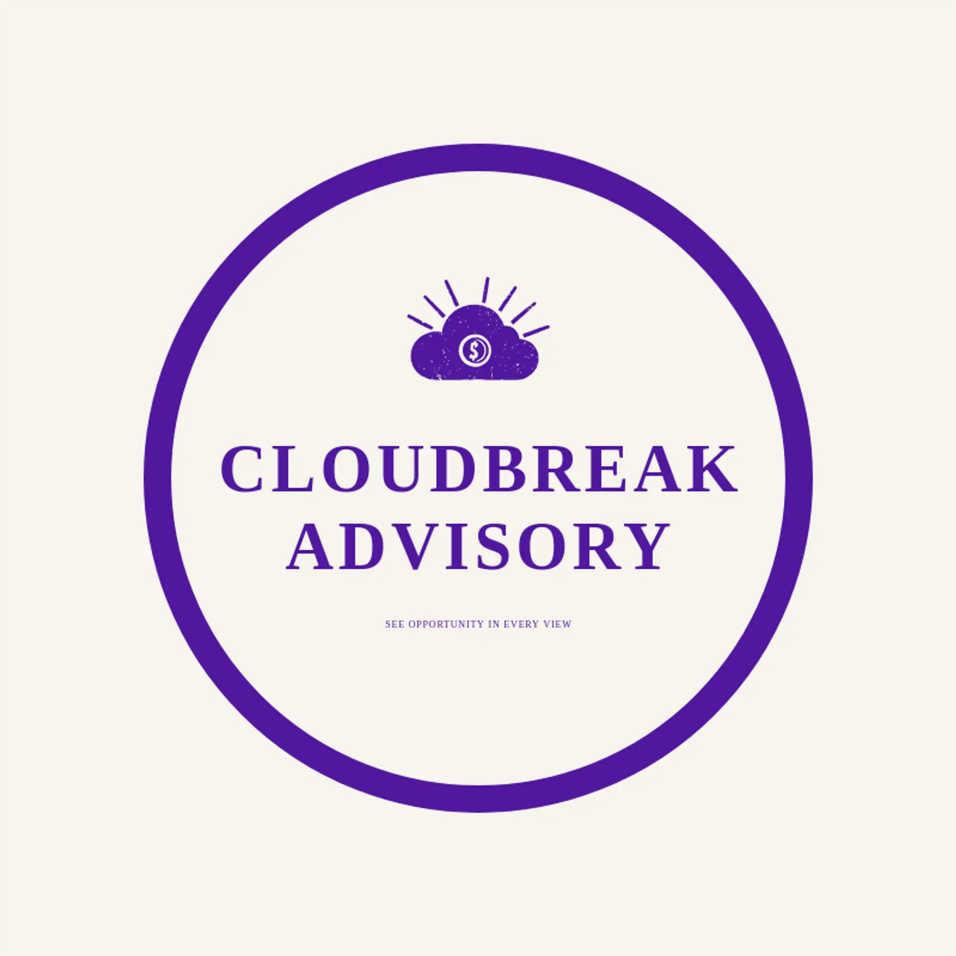 Cloudbreak Advisory logo for investment