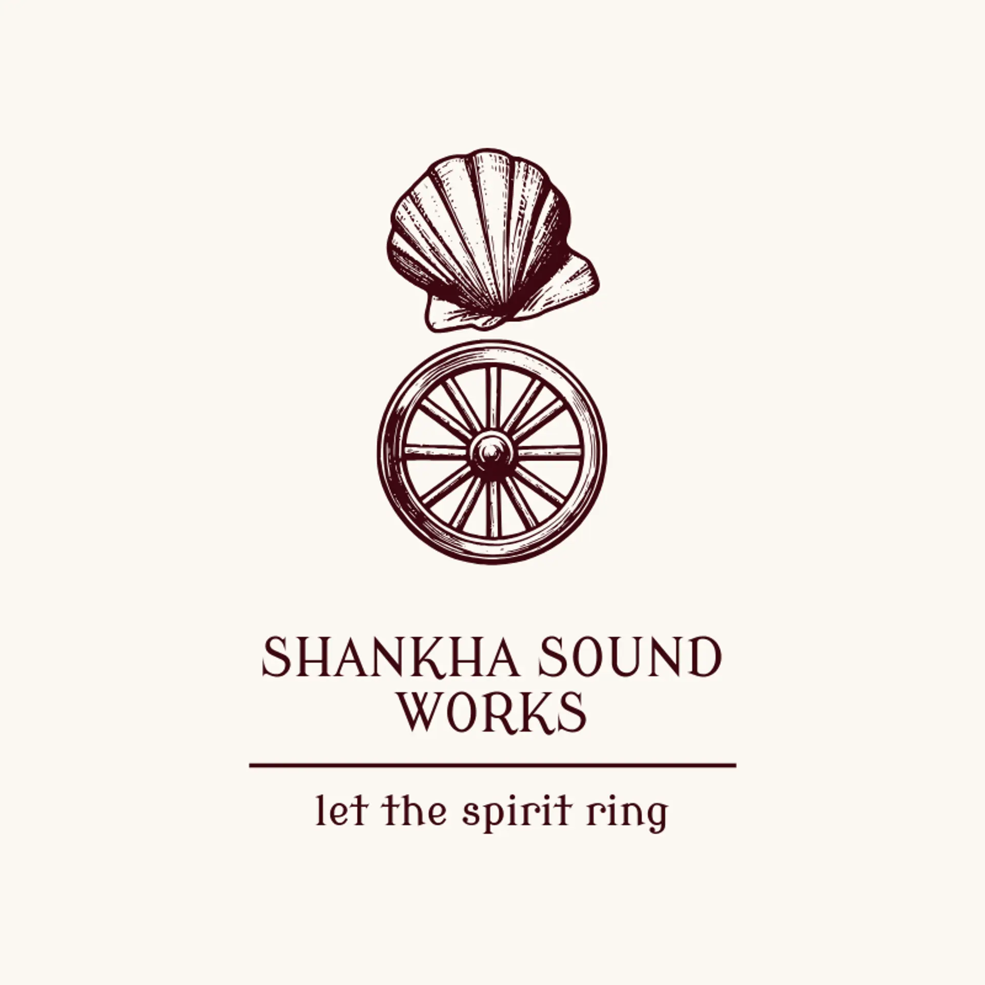 Shankha Sound Works logo for krishna
