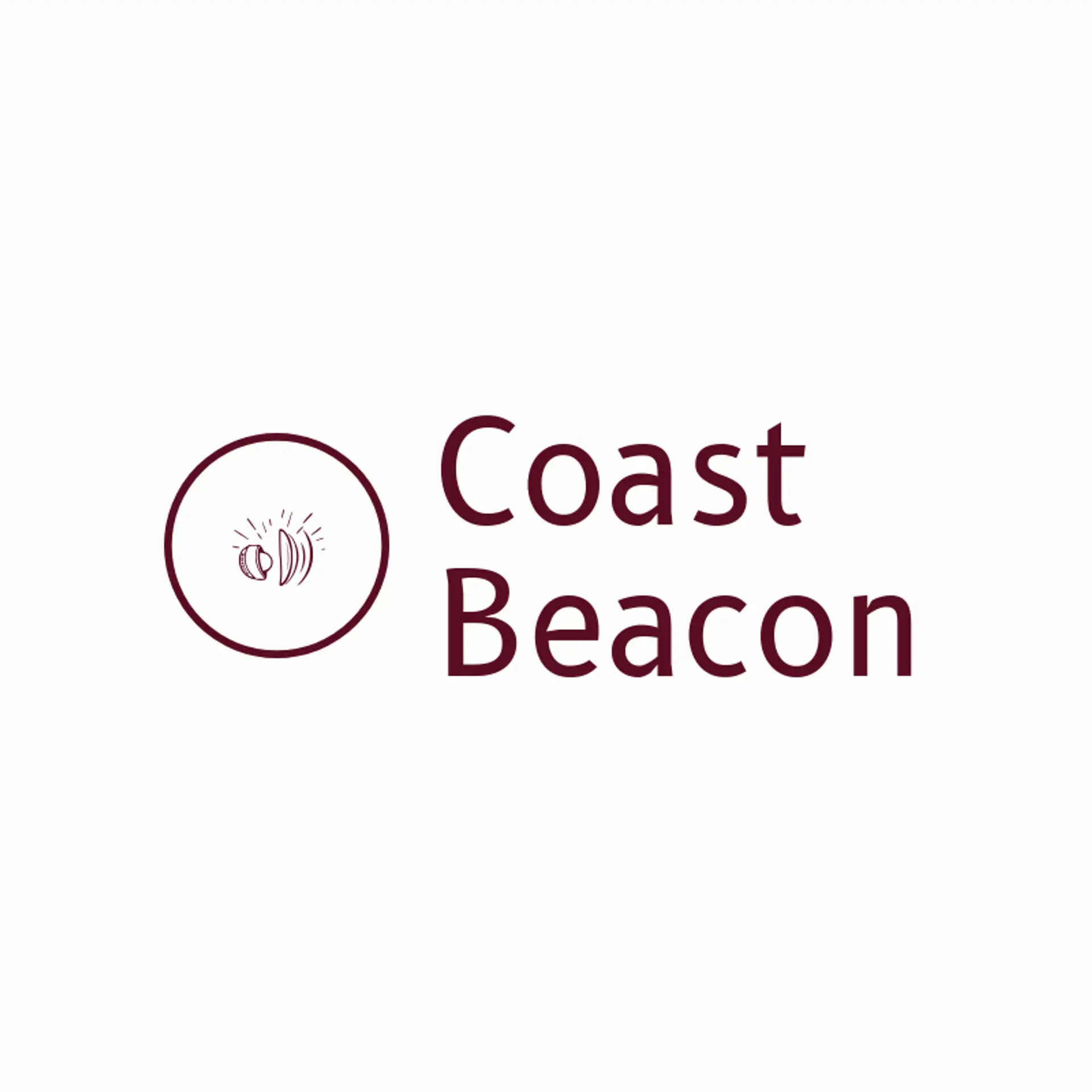 Coast Beacon logo for waves