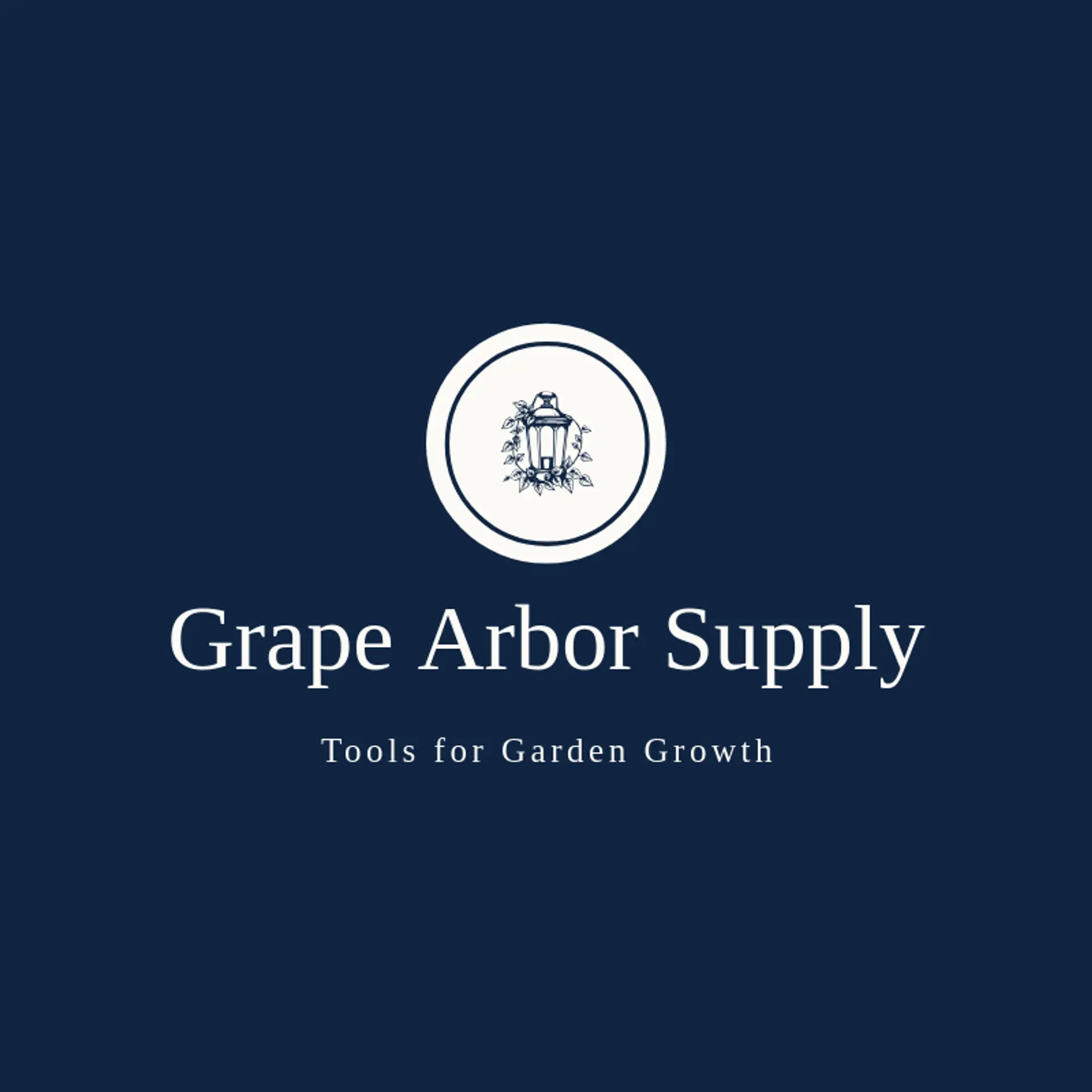 Grape Arbor Supply logo for vine