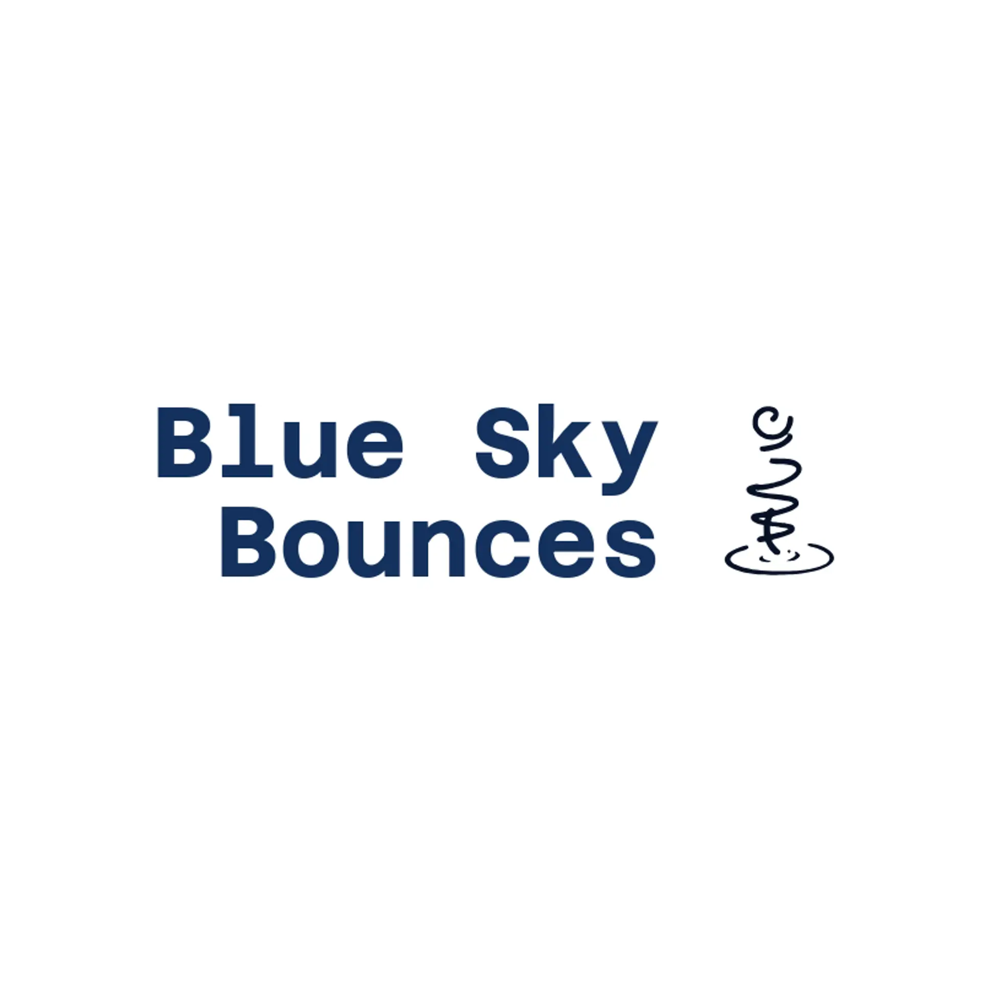 Blue Sky Bounces logo for Bounce