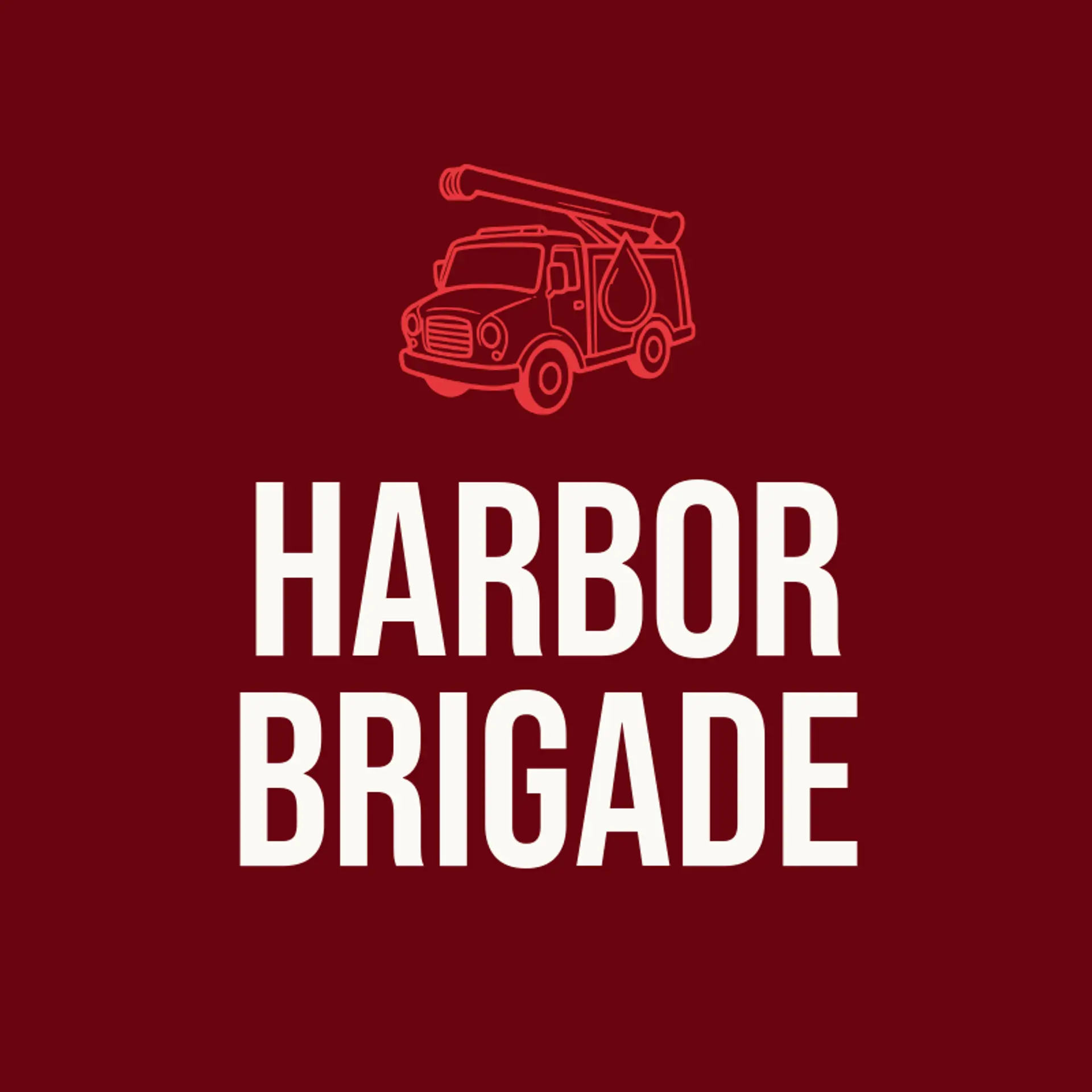 Harbor Brigade logo for firefighter