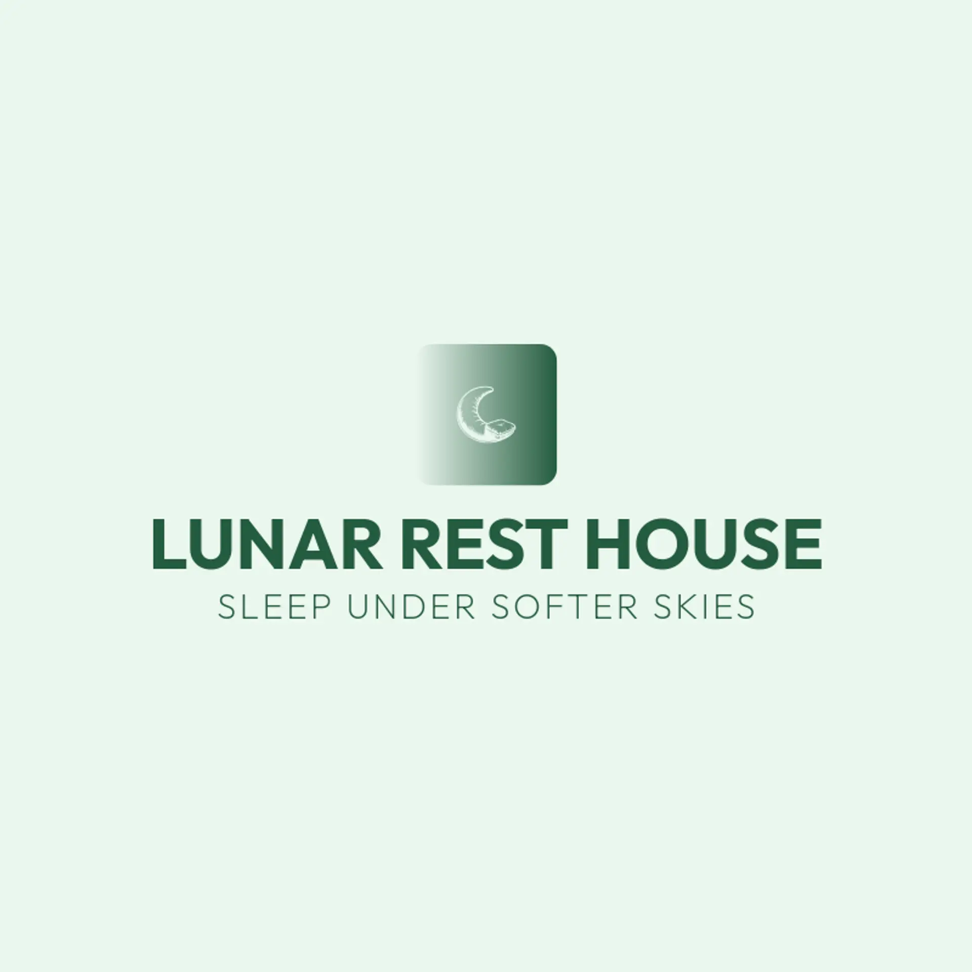 Lunar Rest House logo for moon