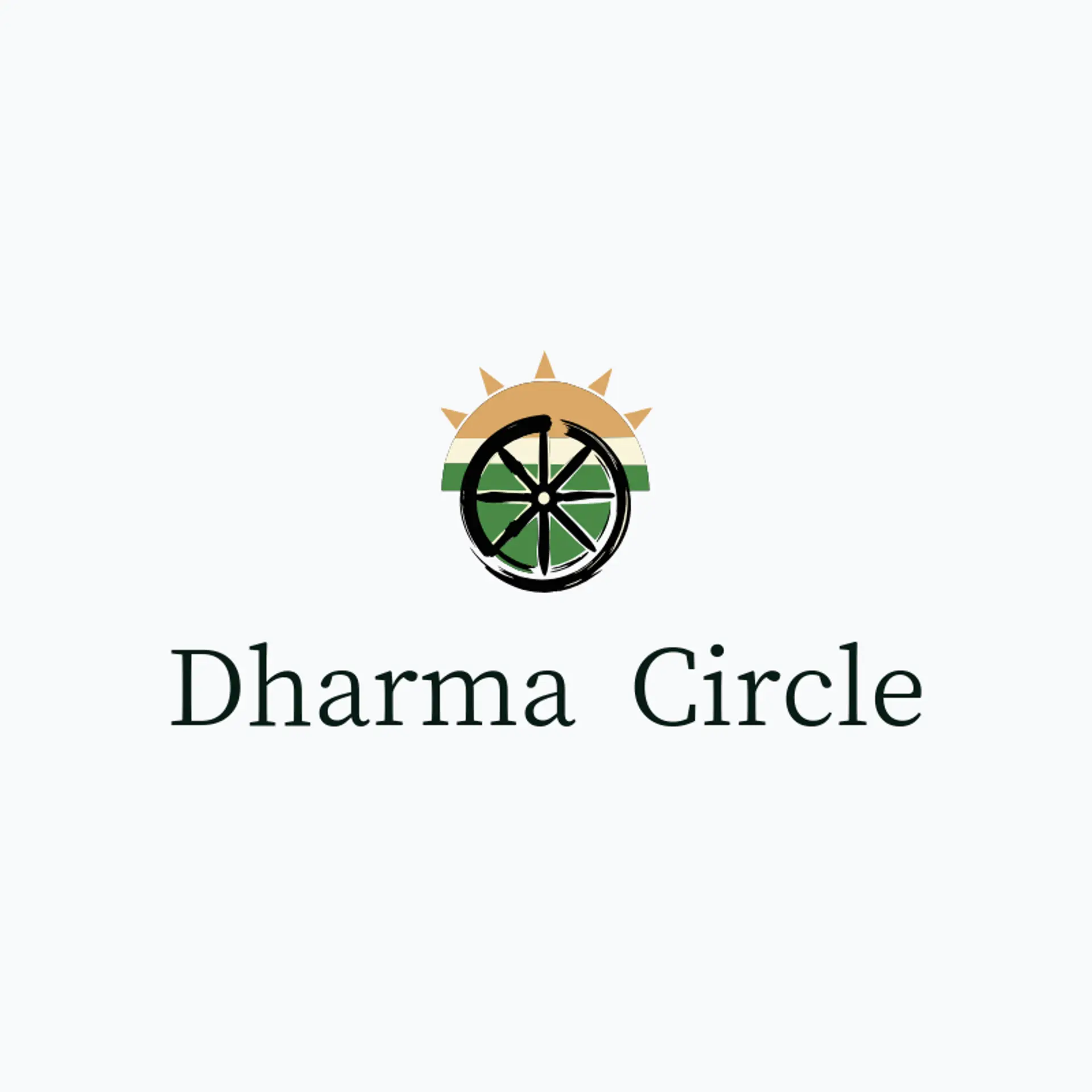Dharma Circle logo for indian flag