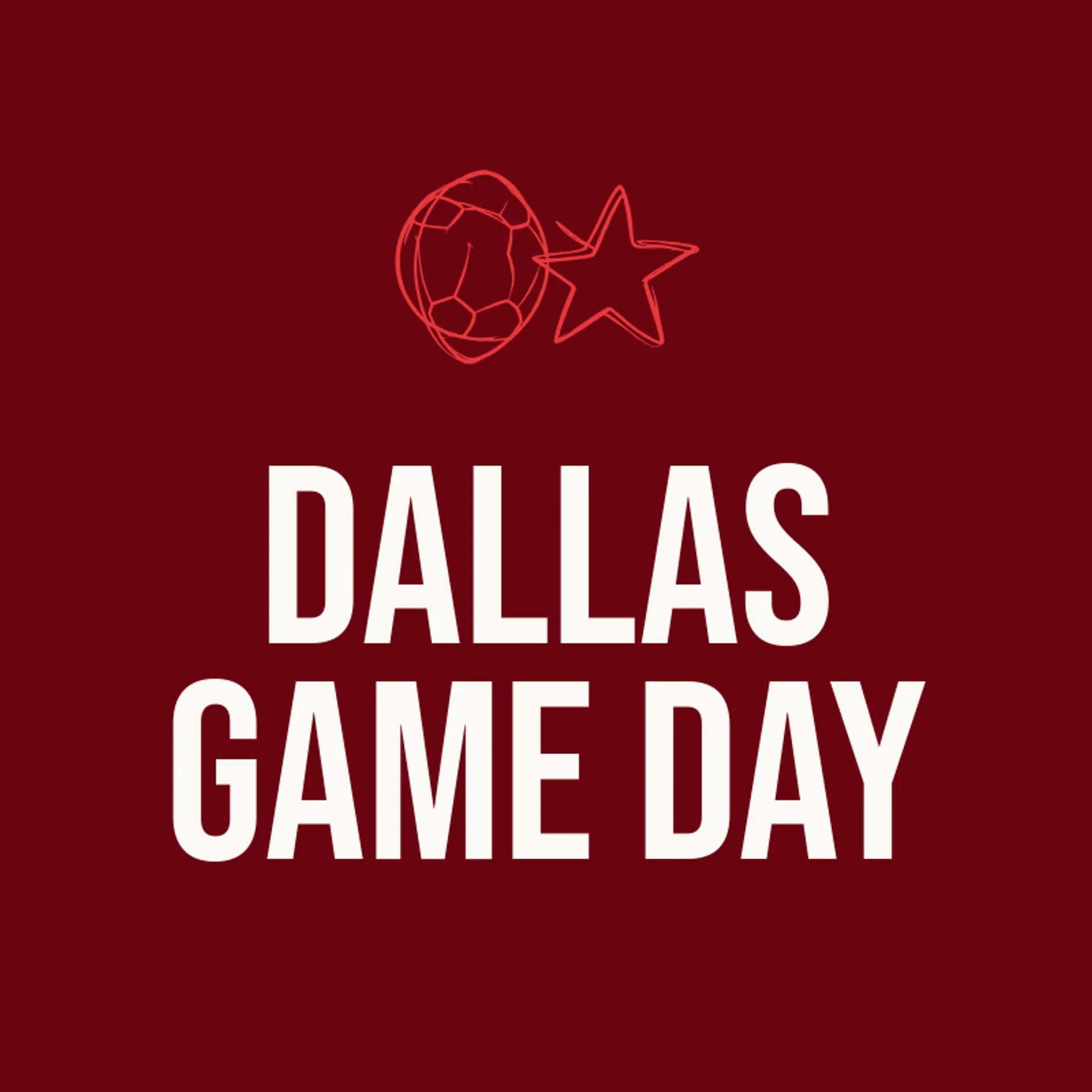 Dallas Game Day logo for dallas
