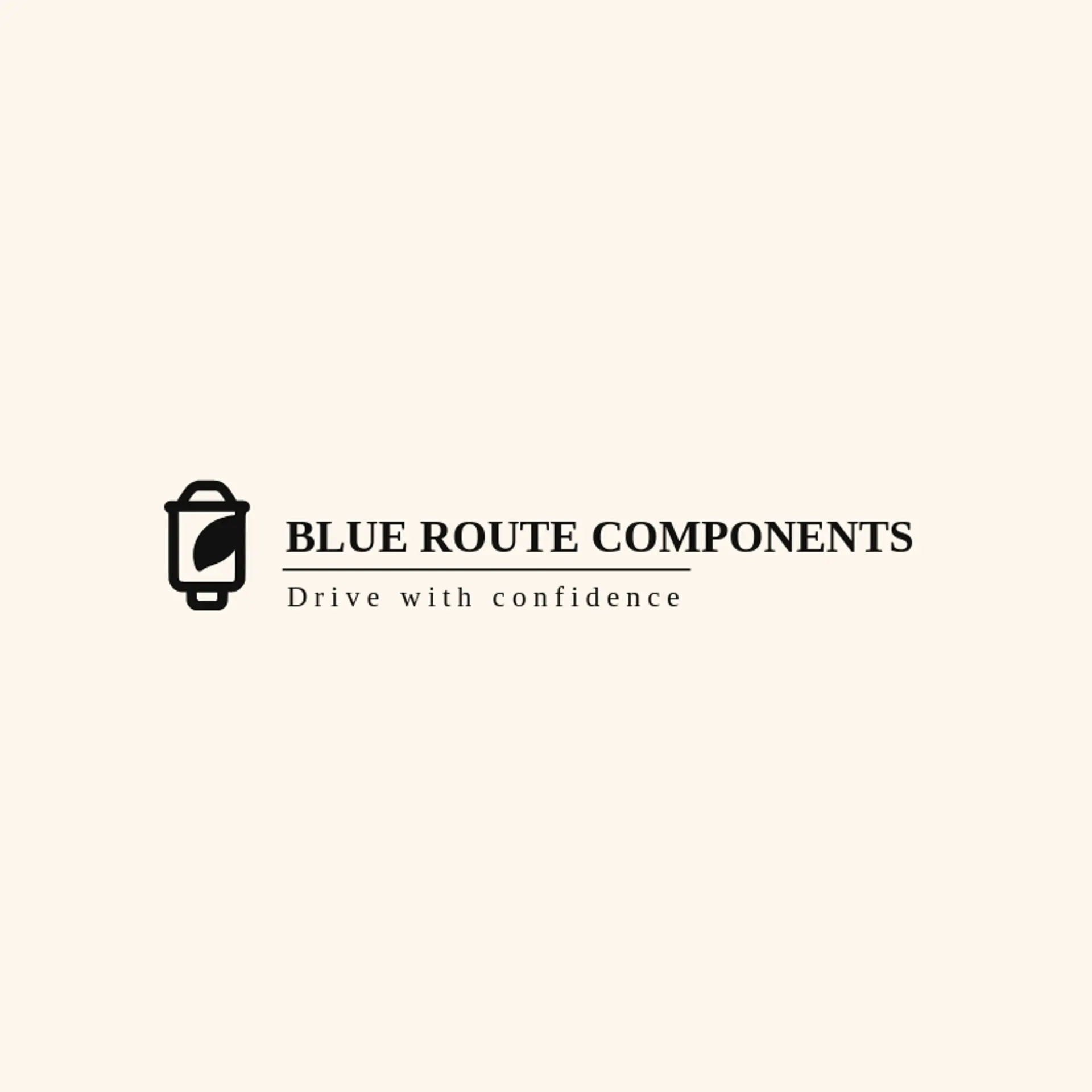 Blue Route Components logo for auto parts