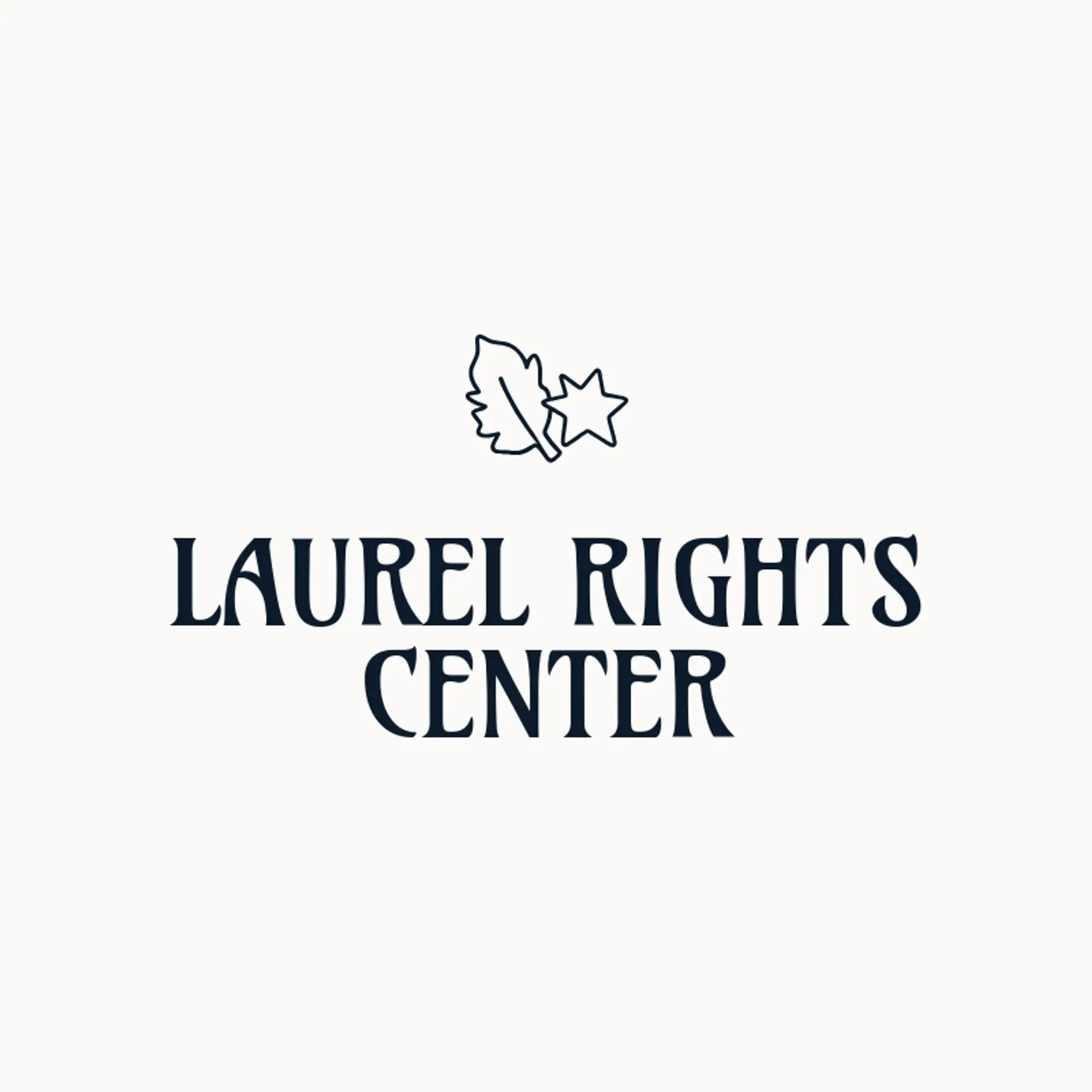 Laurel Rights Center logo for justice