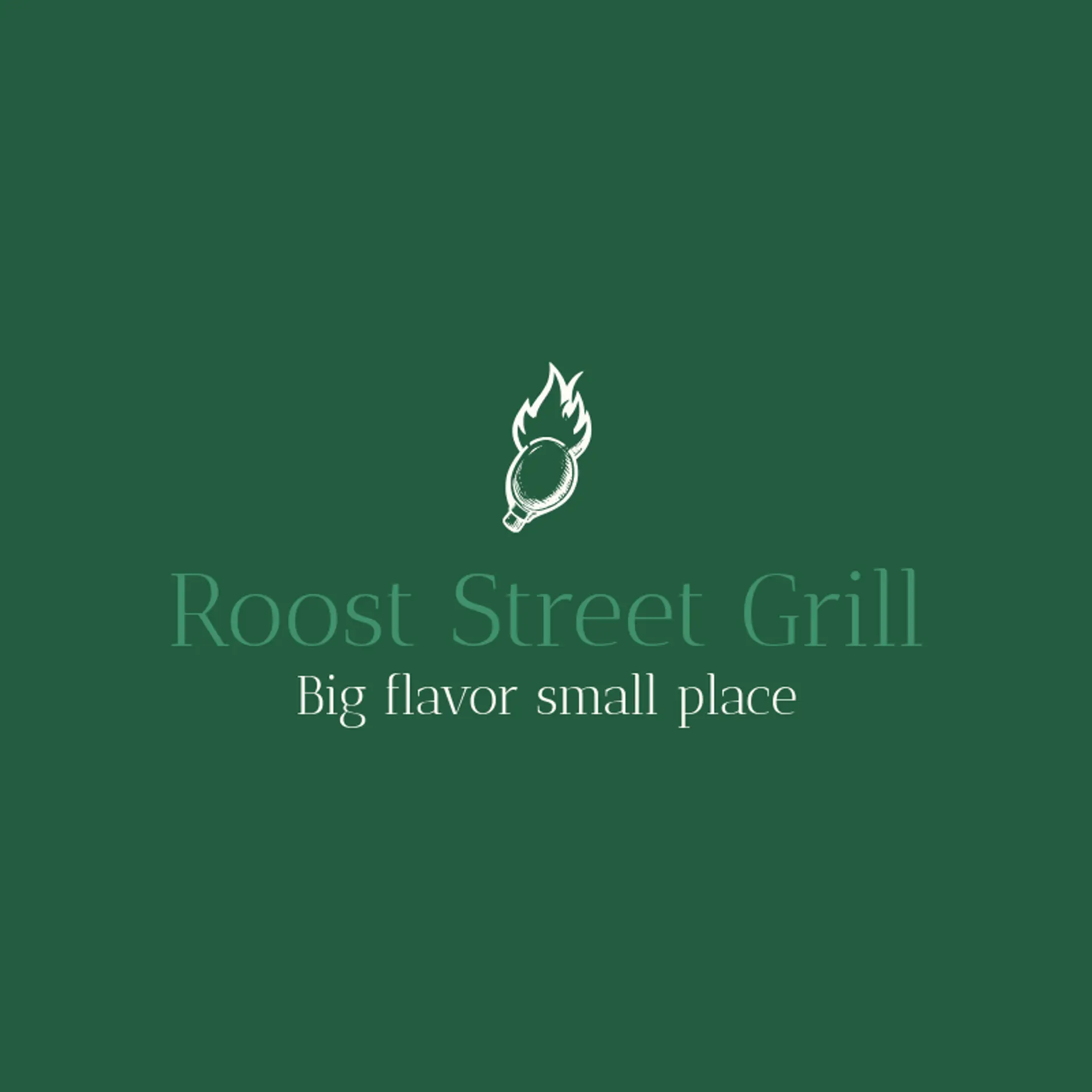 Roost Street Grill logo for chicken