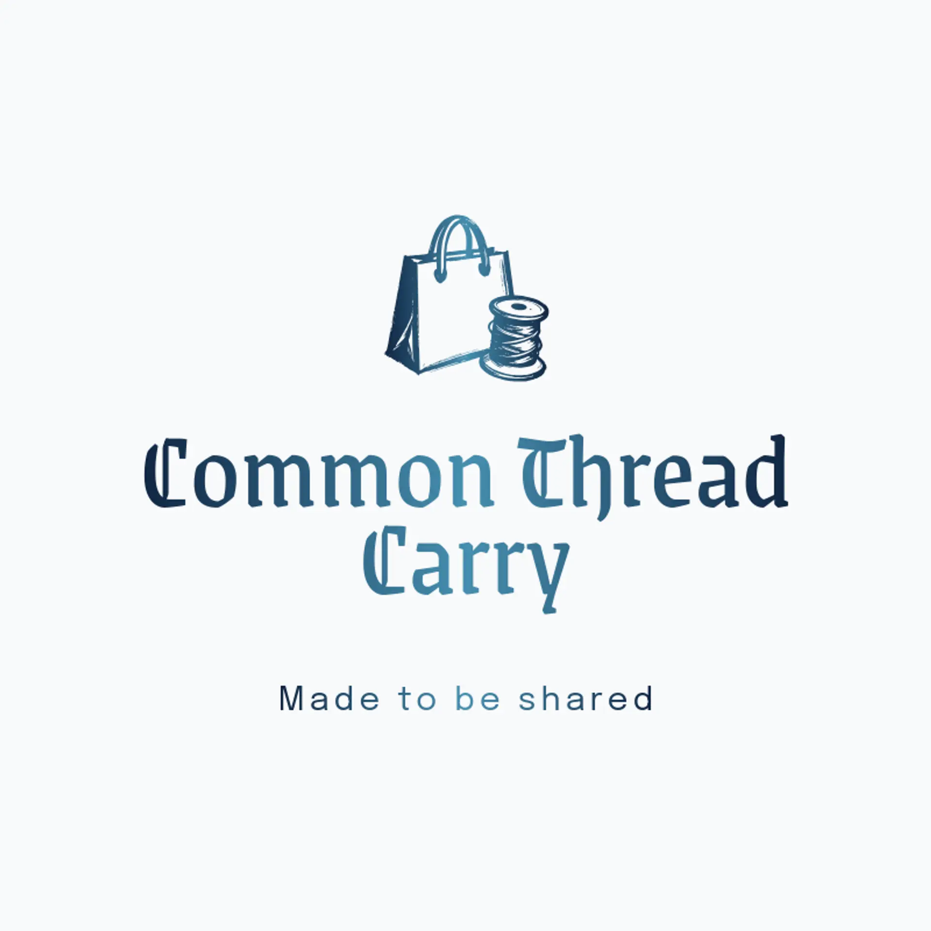 Common Thread Carry logo for bag