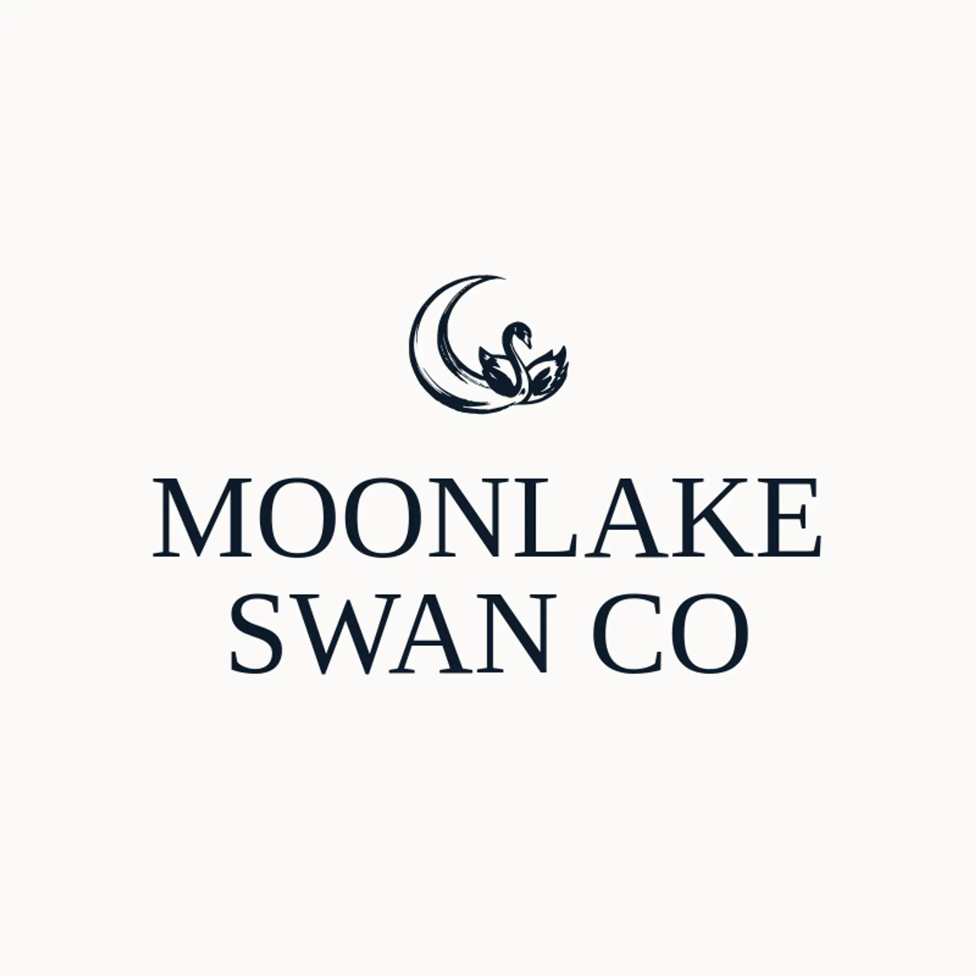 Moonlake Swan Co logo for swan
