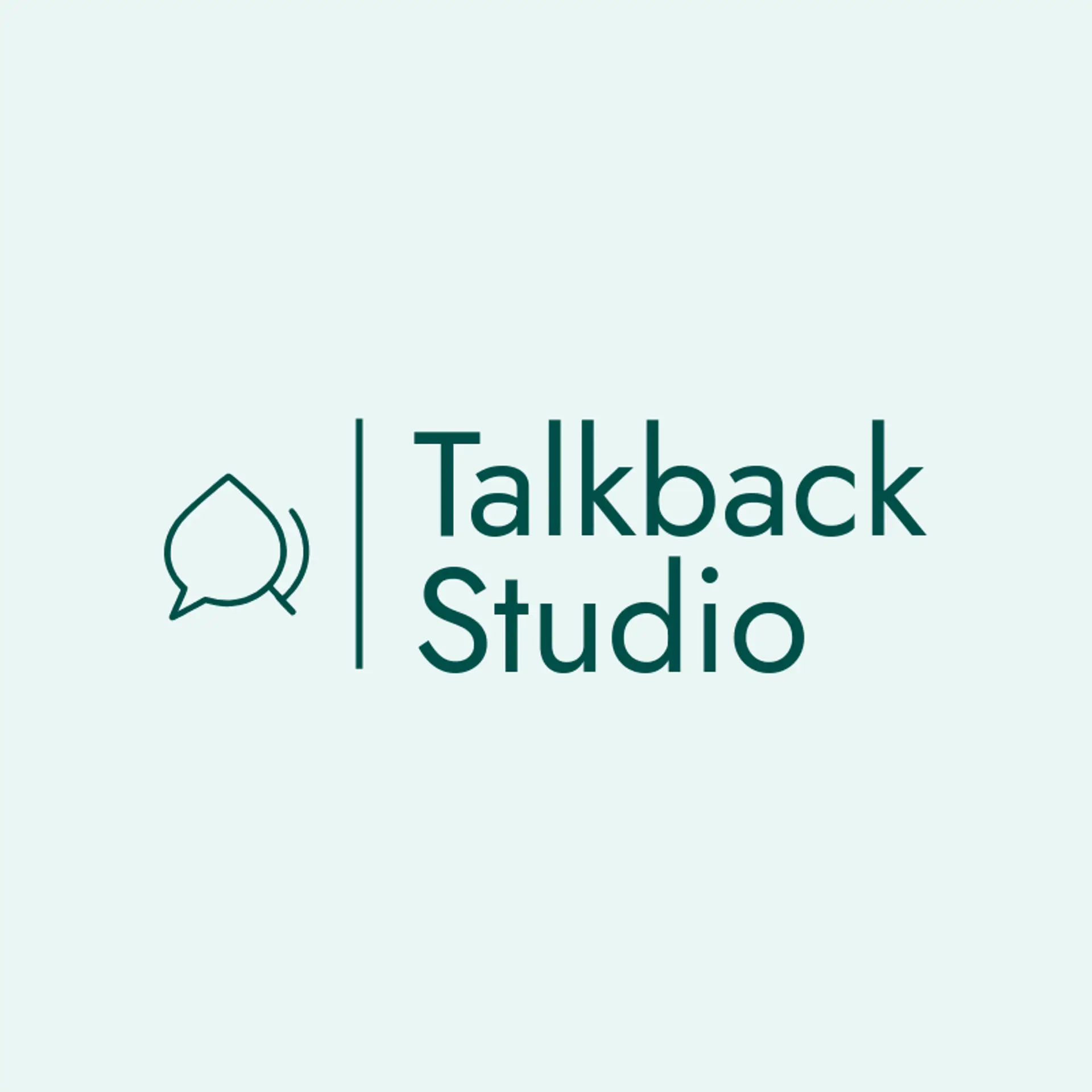 Talkback Studio logo for channel
