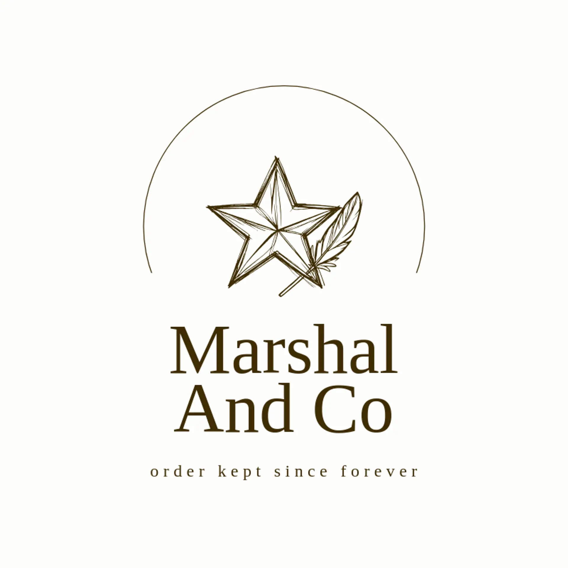 Marshal and Co logo for sheriff