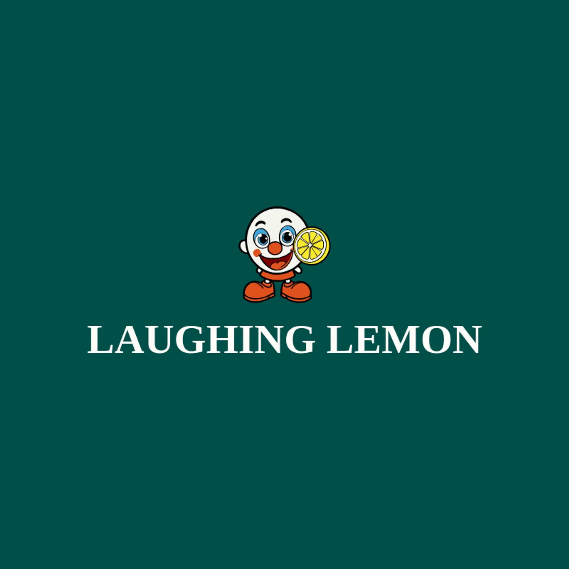 Laughing Lemon logo for clown