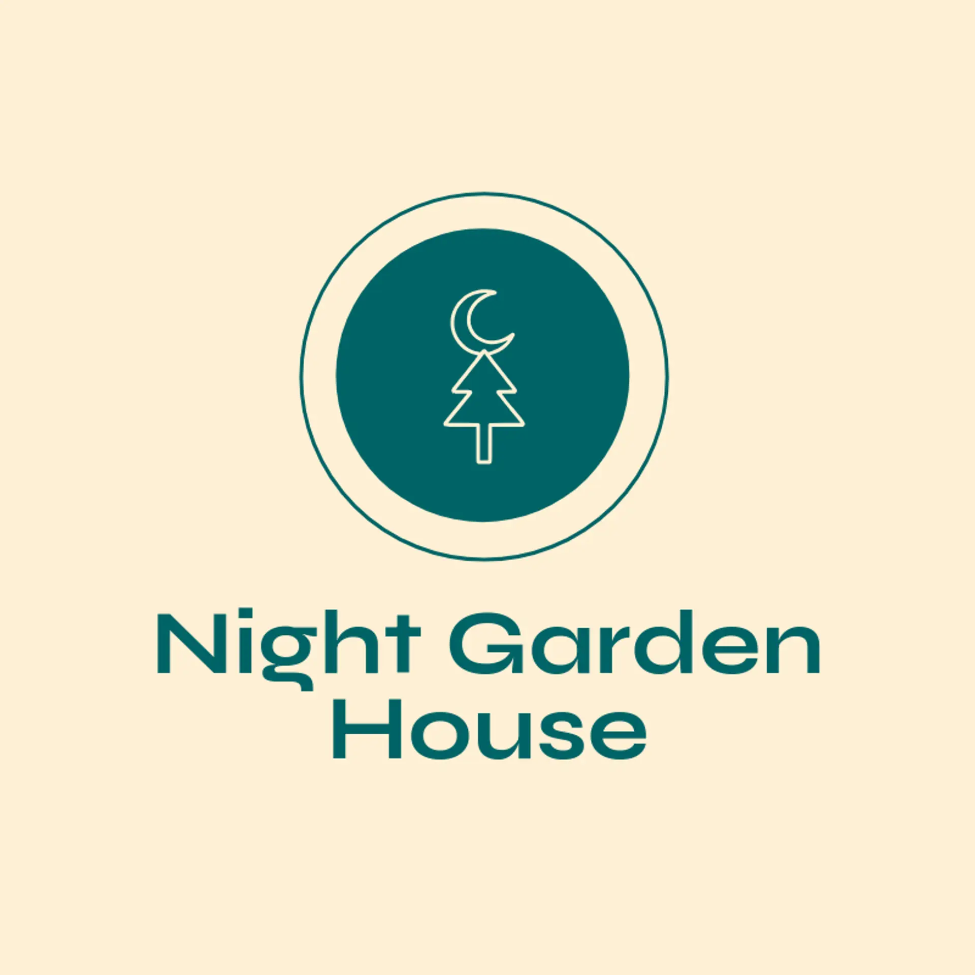 Night Garden House logo for moon