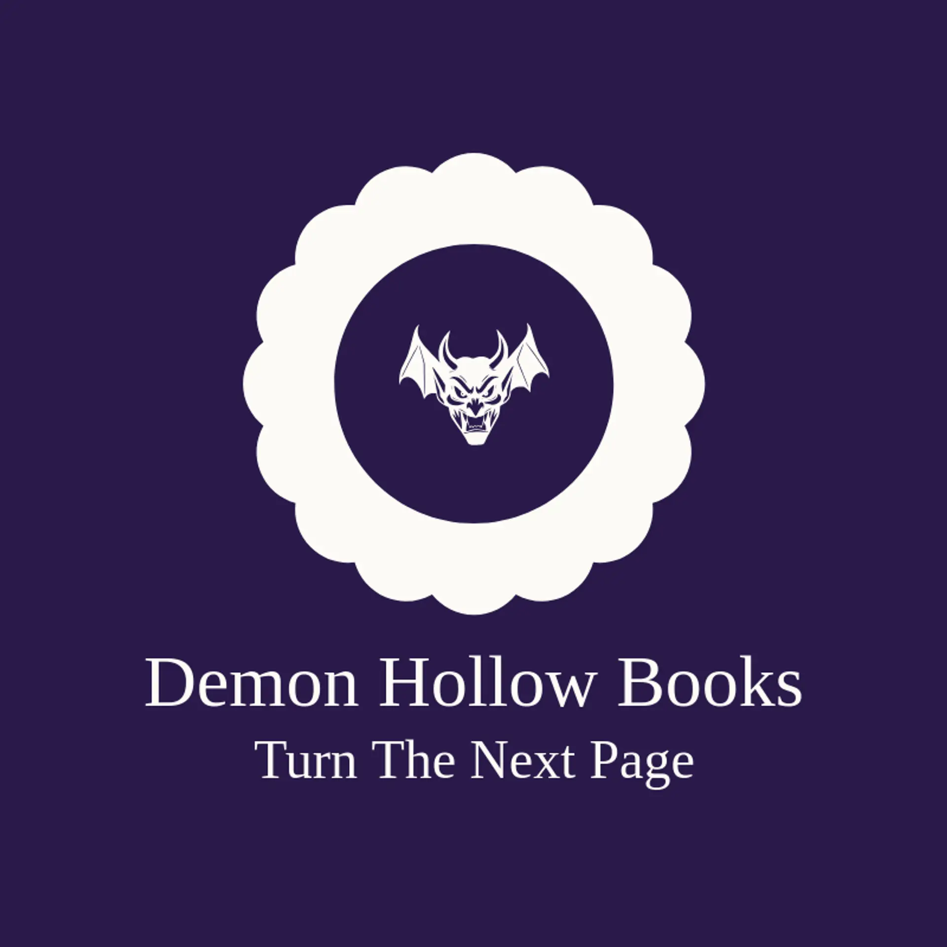 Demon Hollow Books logo for demon