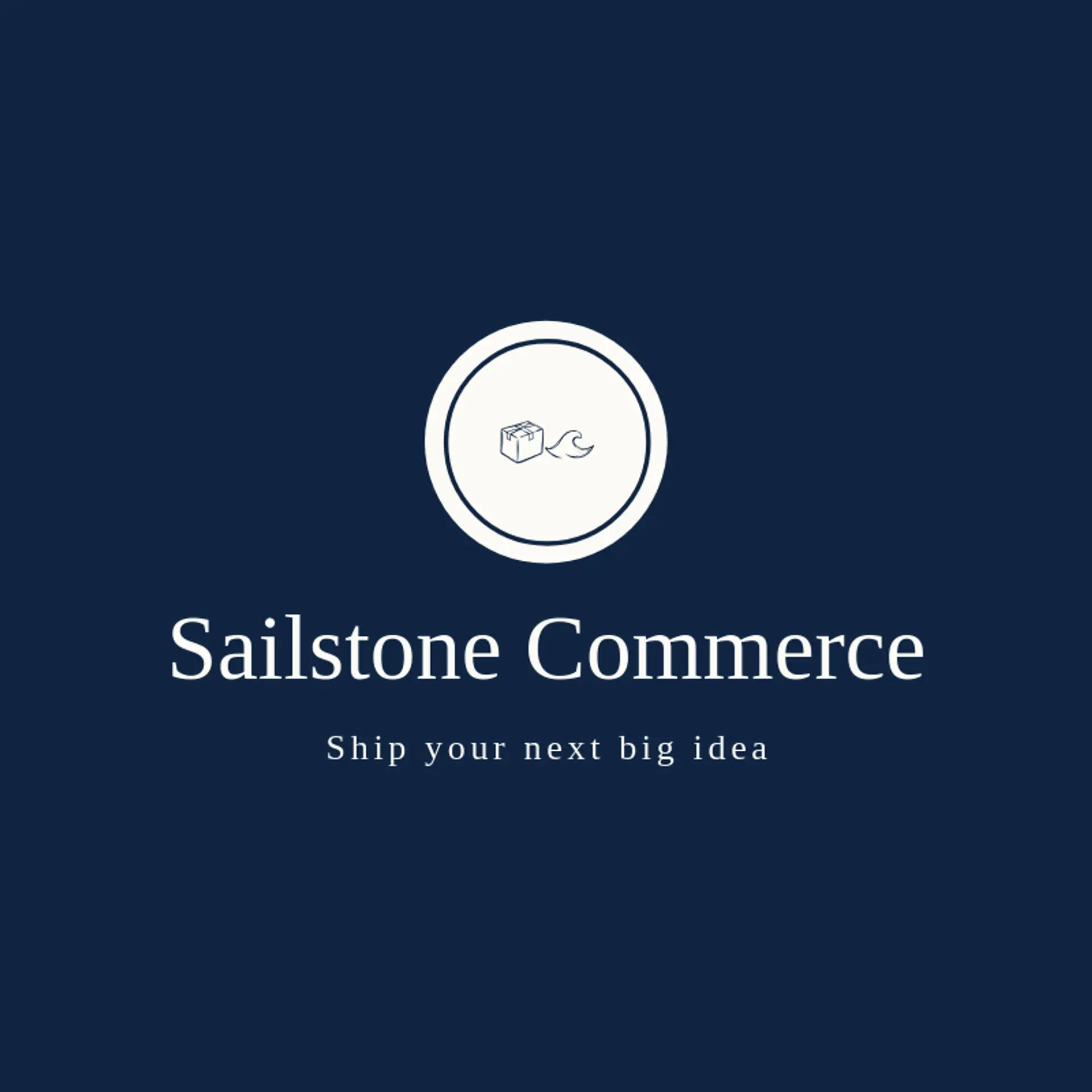 Sailstone Commerce logo for dropshipping