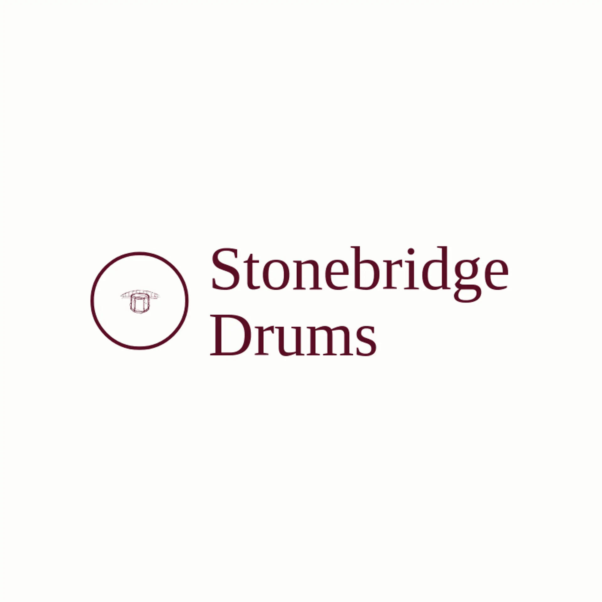 Stonebridge Drums logo for drum