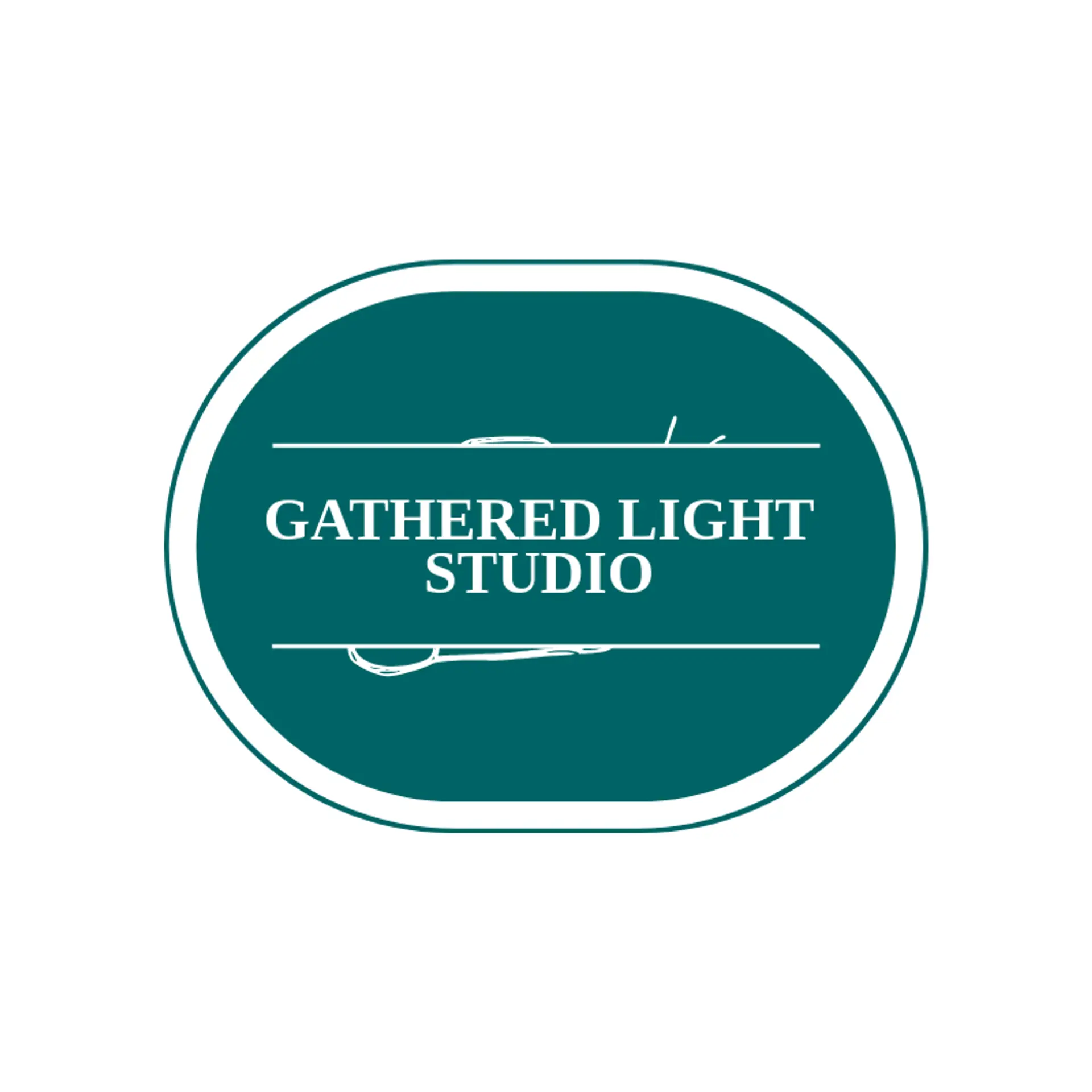 Gathered Light Studio logo for content creator