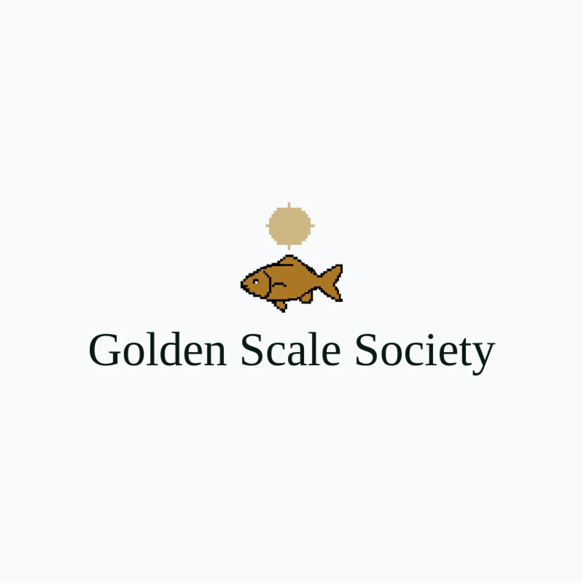 Golden Scale Society logo for carp