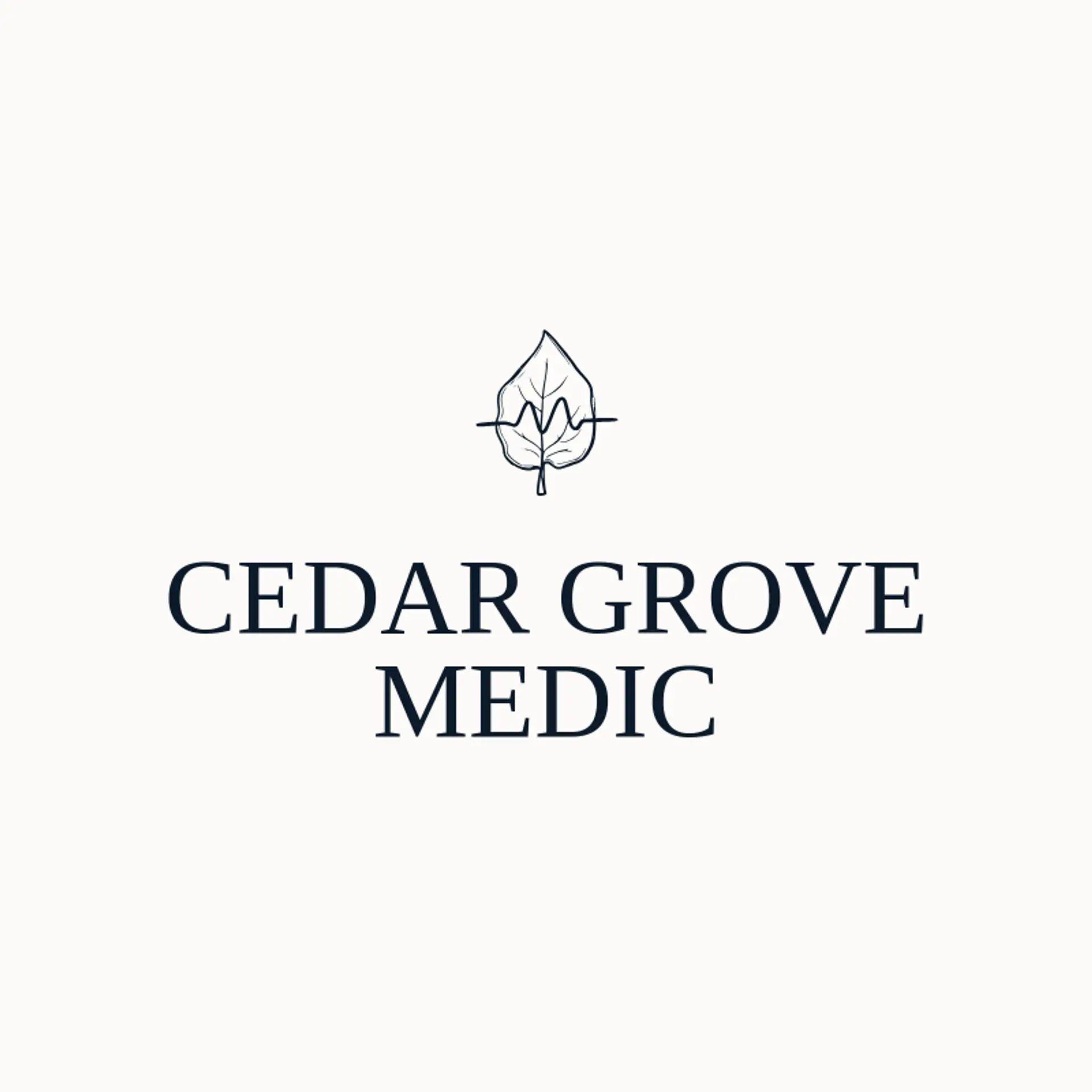 Cedar Grove Medic logo for medic