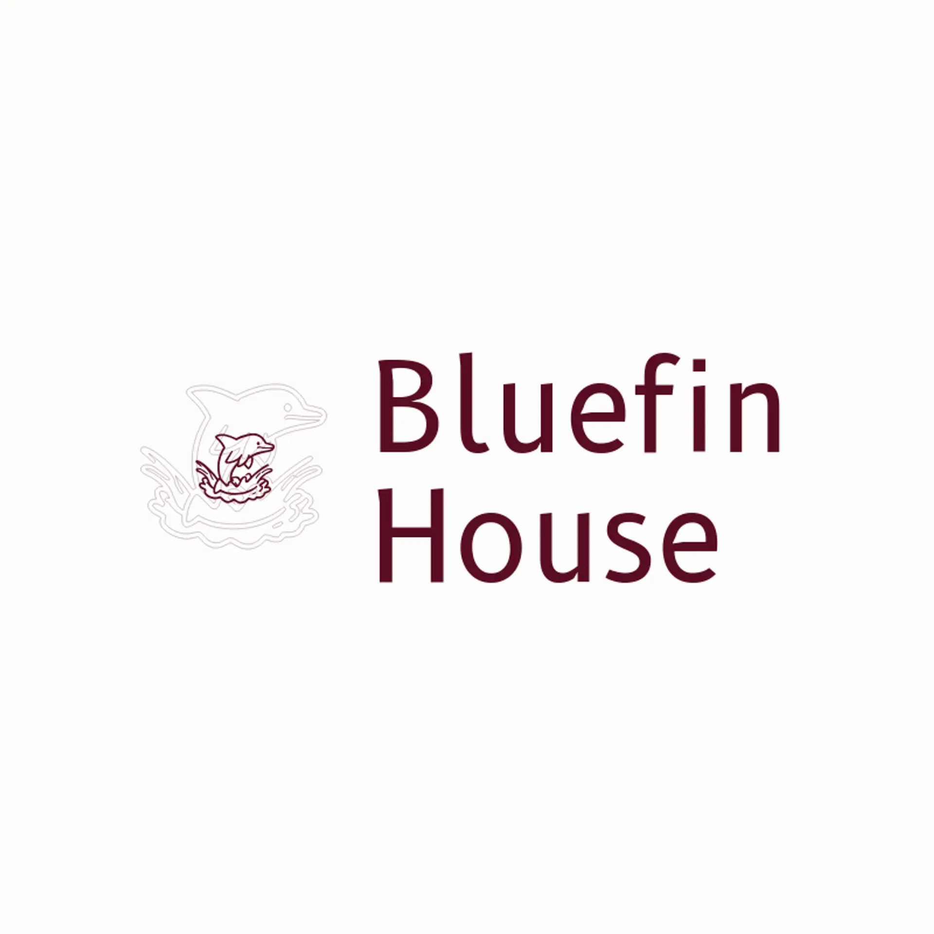 Bluefin House logo for dolphin