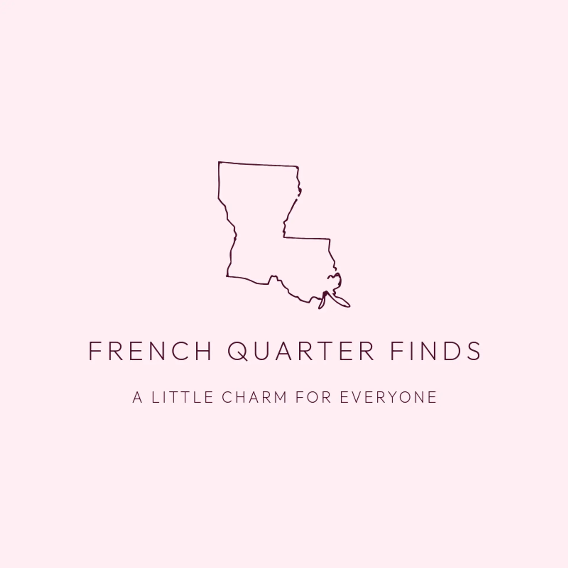 French Quarter Finds logo for louisiana