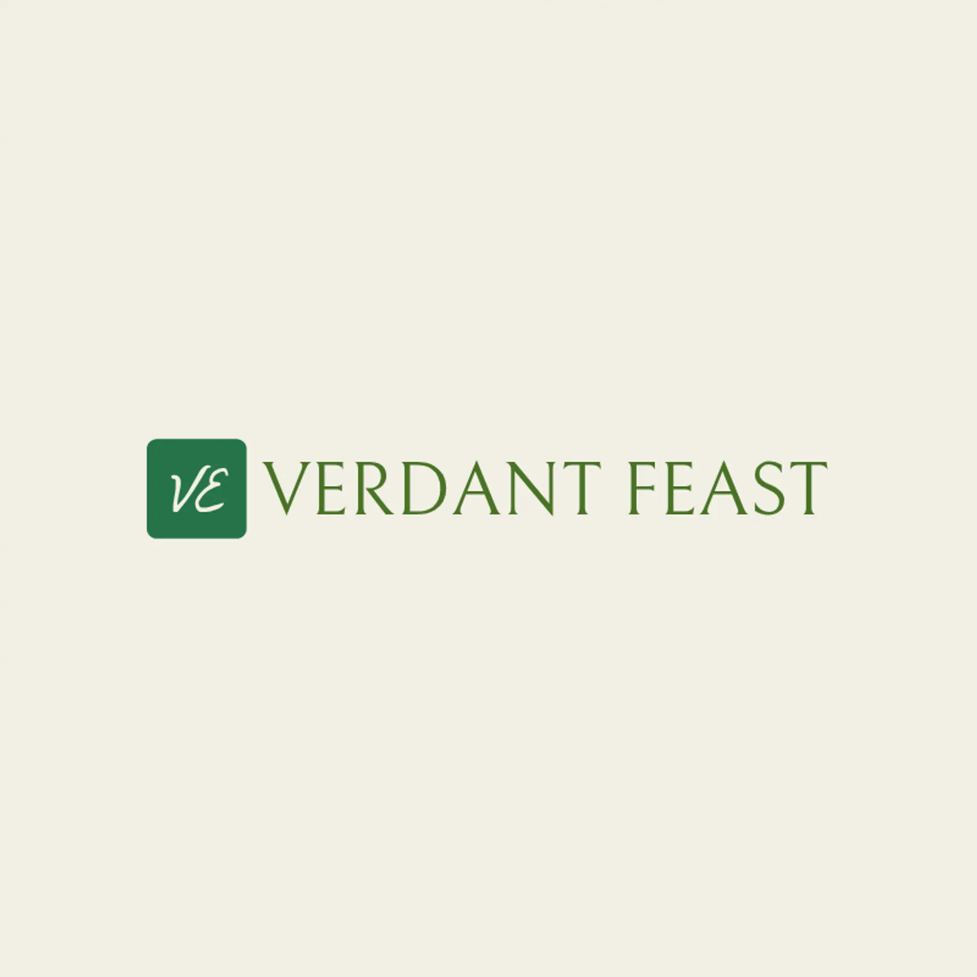 Verdant Table logo for garden restaurant