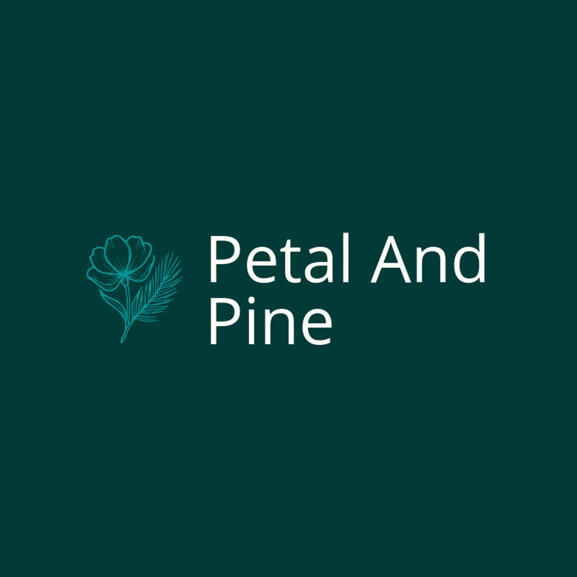 Petal and Pine logo for blossom