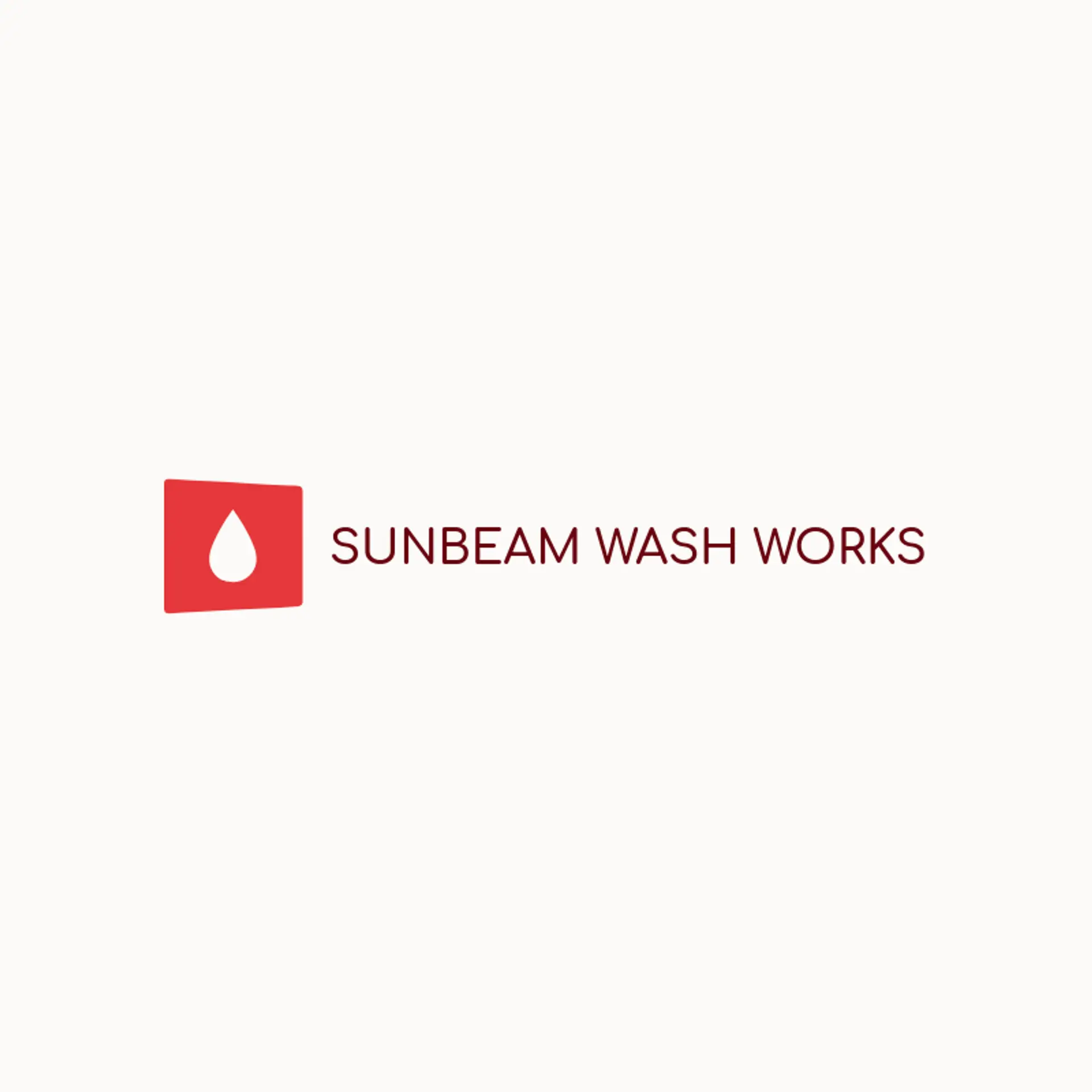 Sunbeam Wash Works logo for pressure washing
