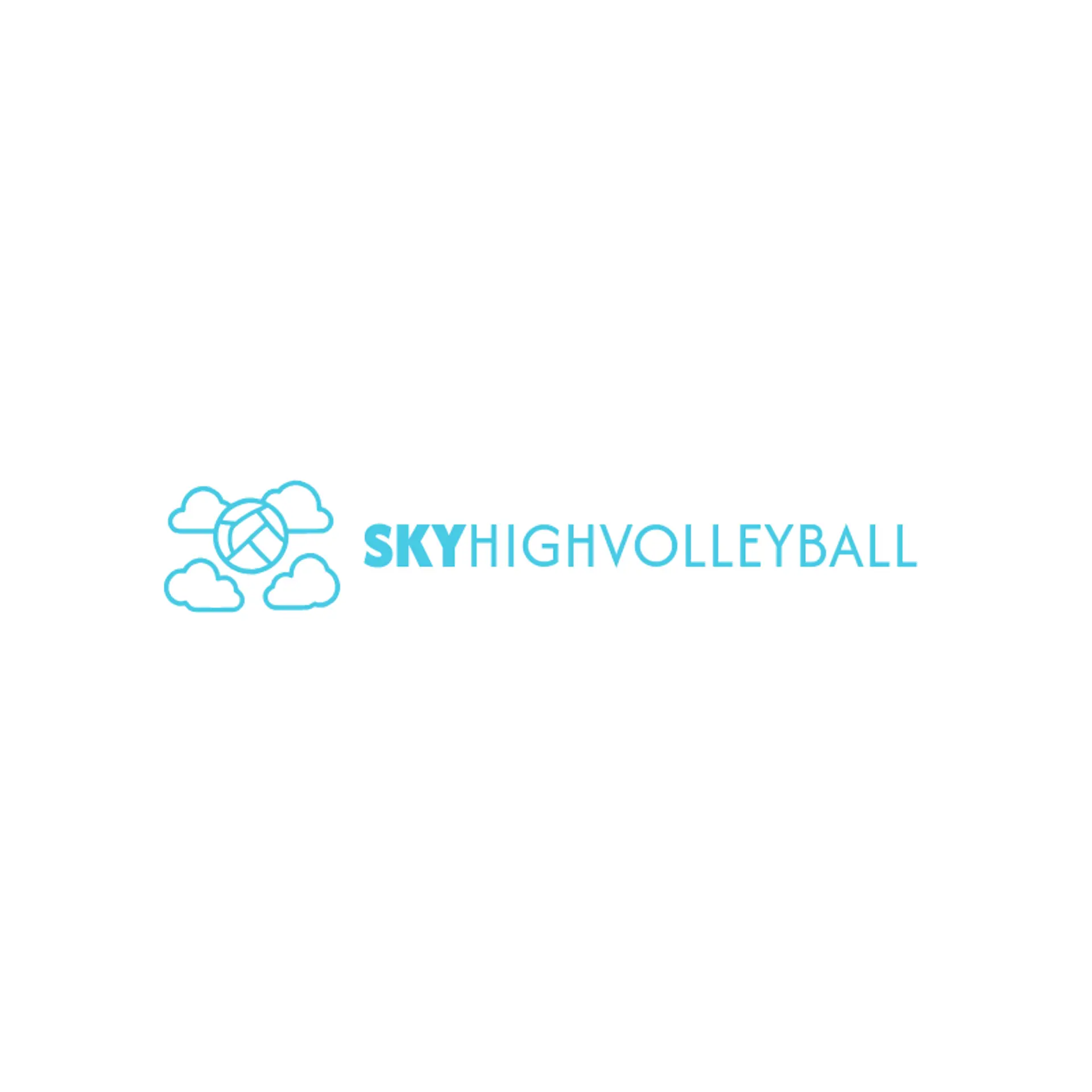 Sky High Volleyball logo for volleyball