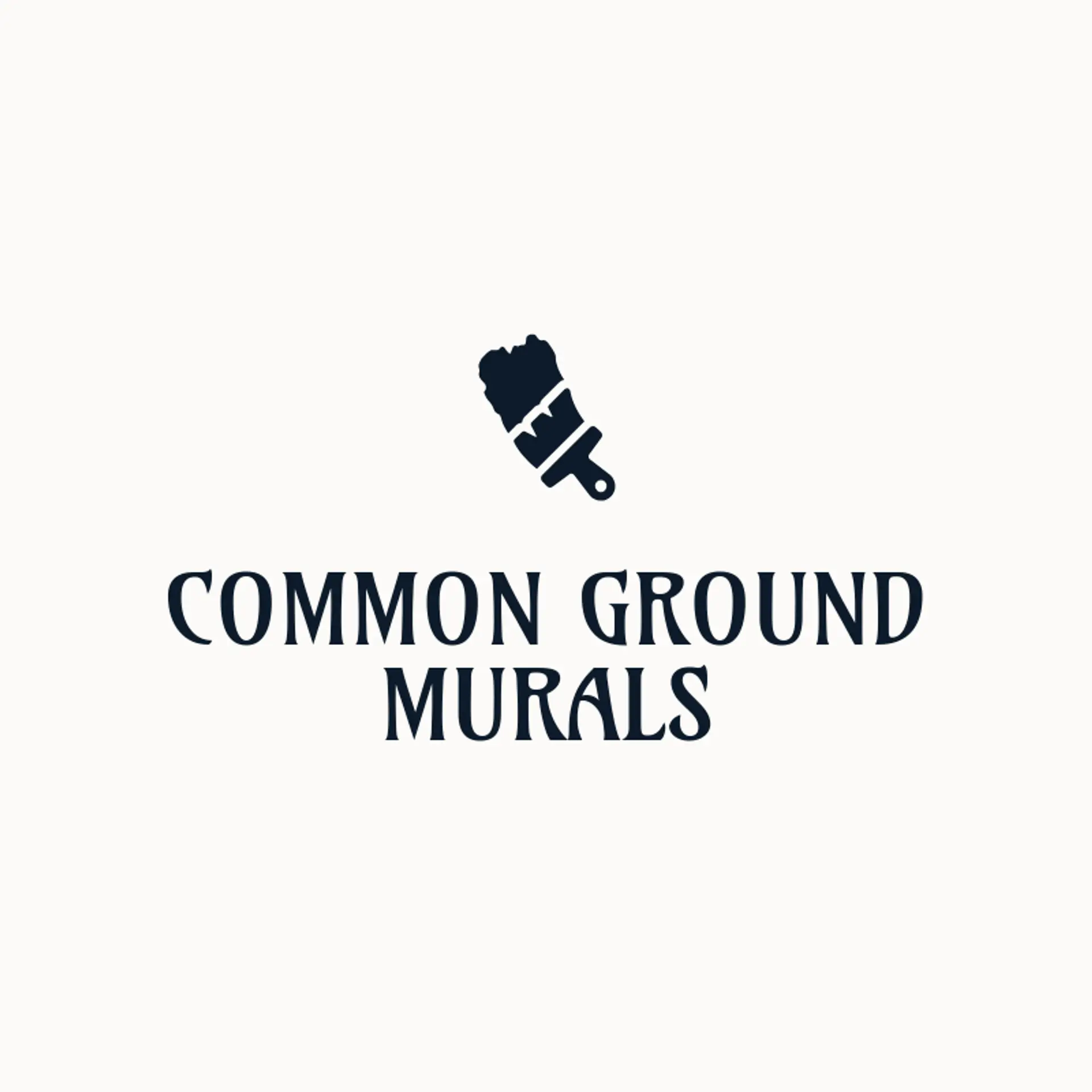 Common Ground Murals logo for mural