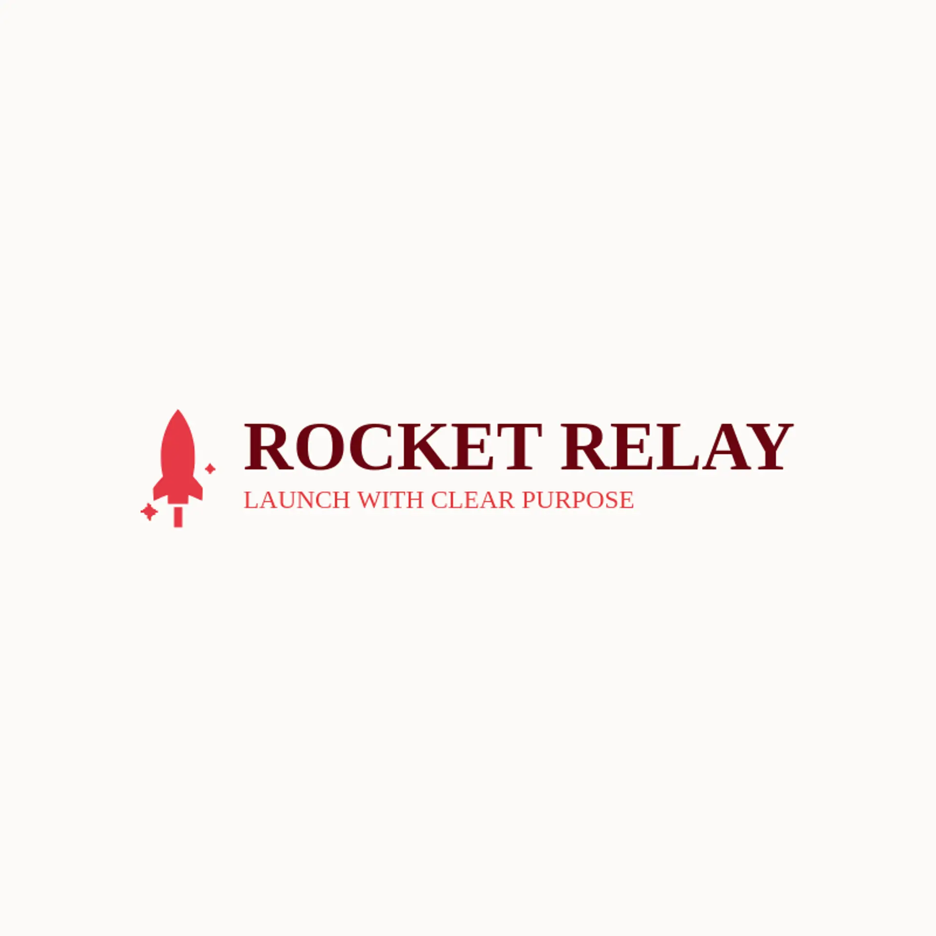 Rocket Relay logo for coding