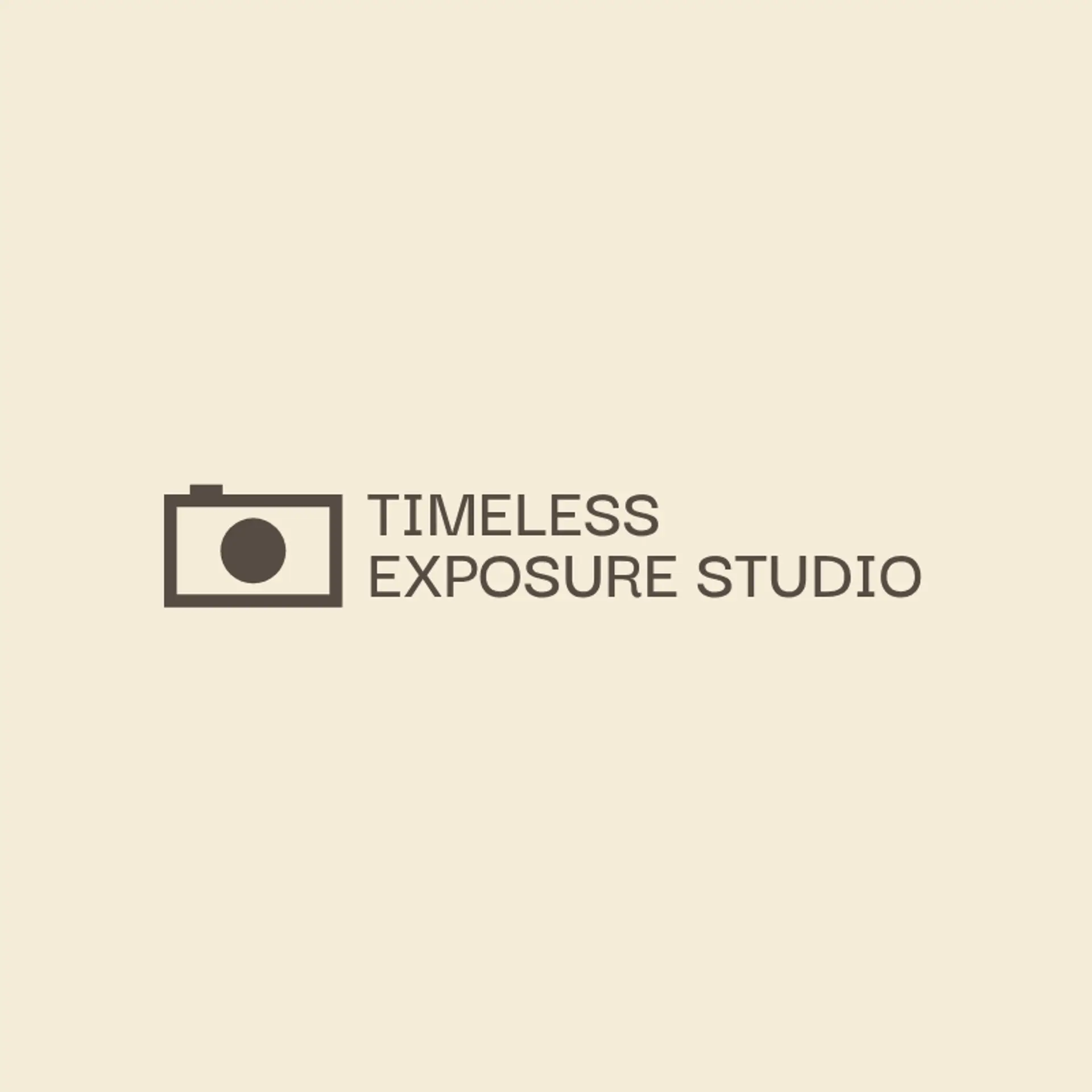 Timeless Exposure Studio logo for vintage photography