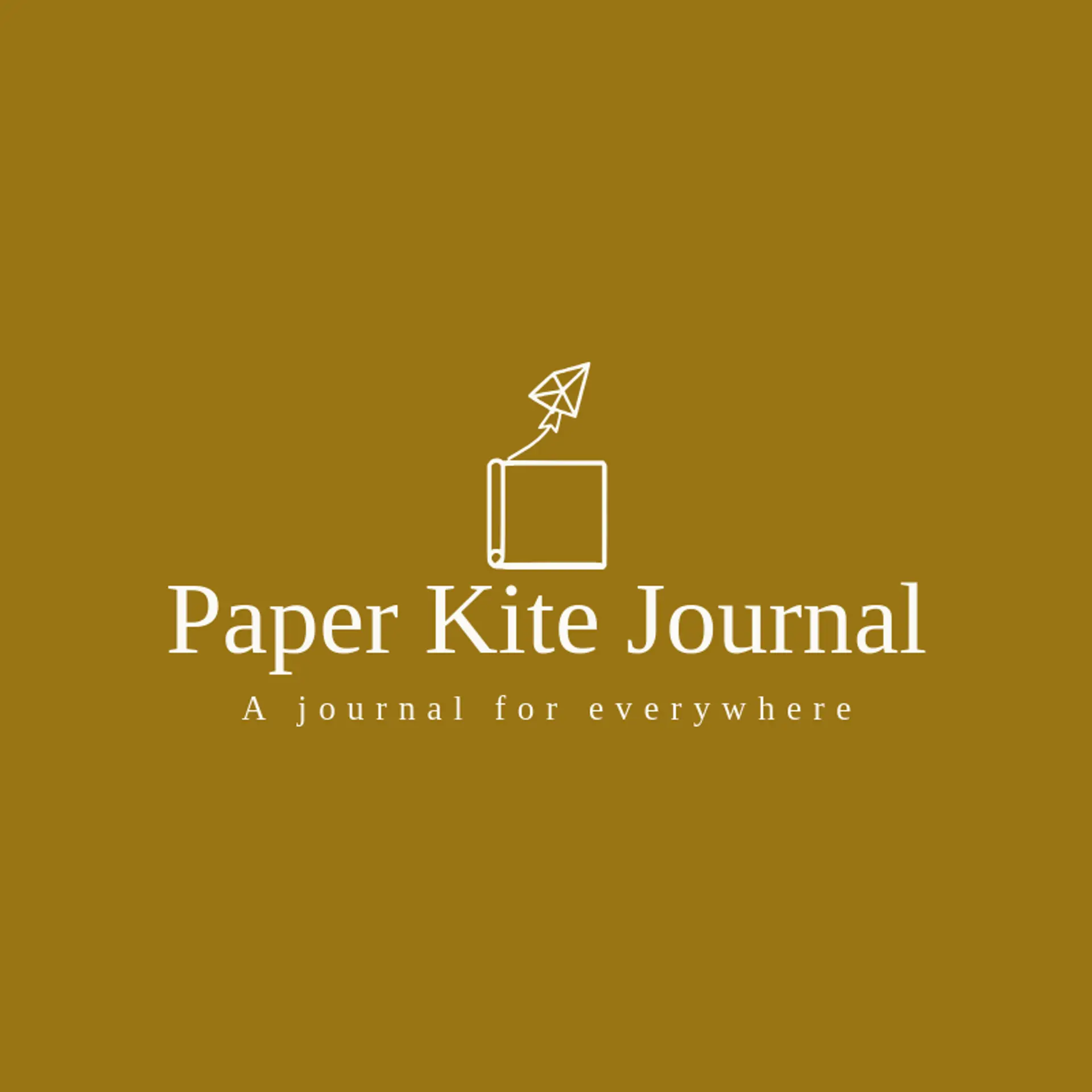 Paper Kite Journal logo for magazine