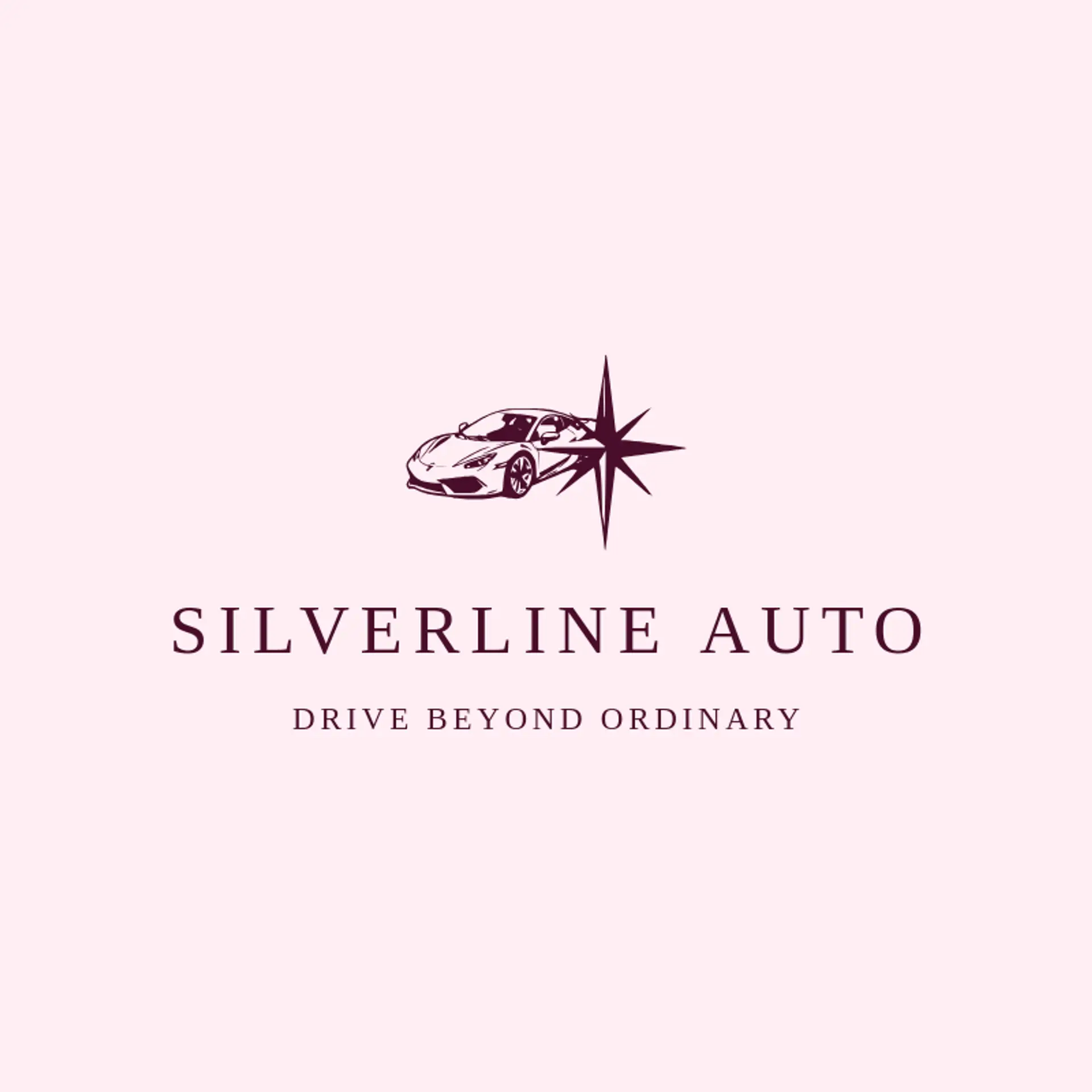 Silverline Auto logo for sports car