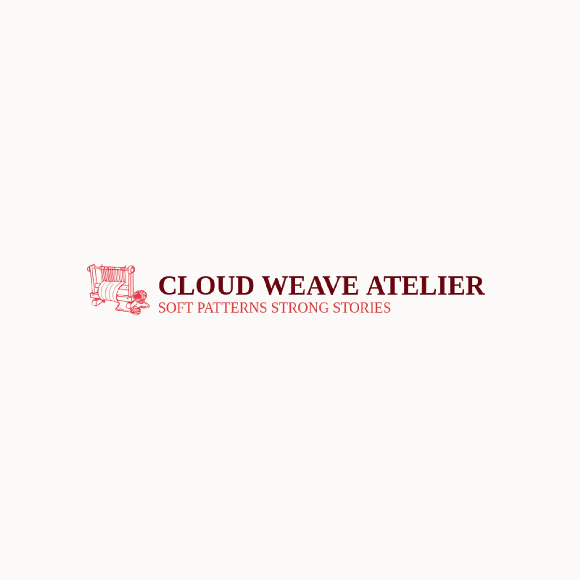 Cloud Weave Atelier logo for loom